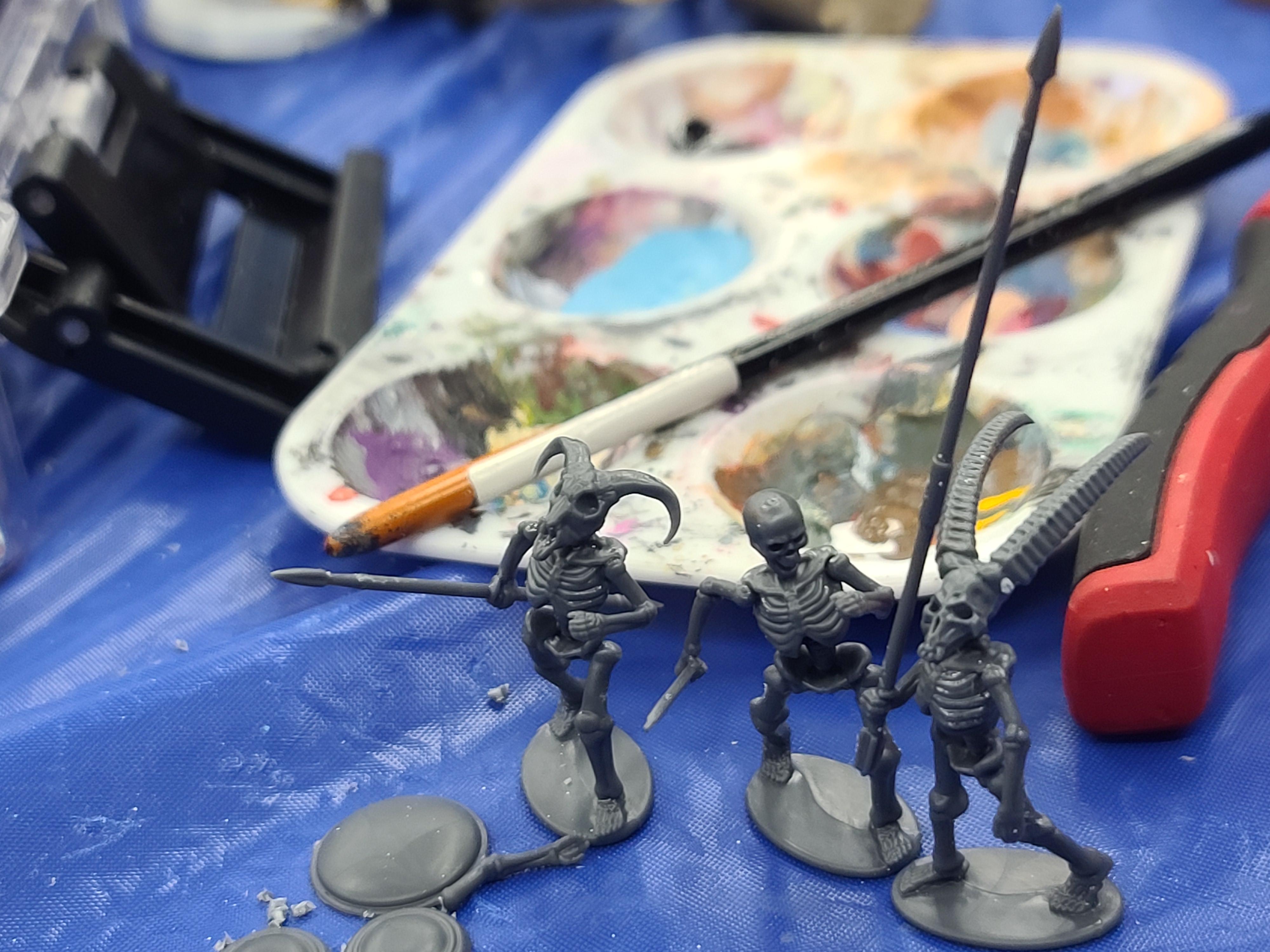 Head Swap, Pike, Skeletons, Spear, Wargames Atlantic, Warhammer Fantasy