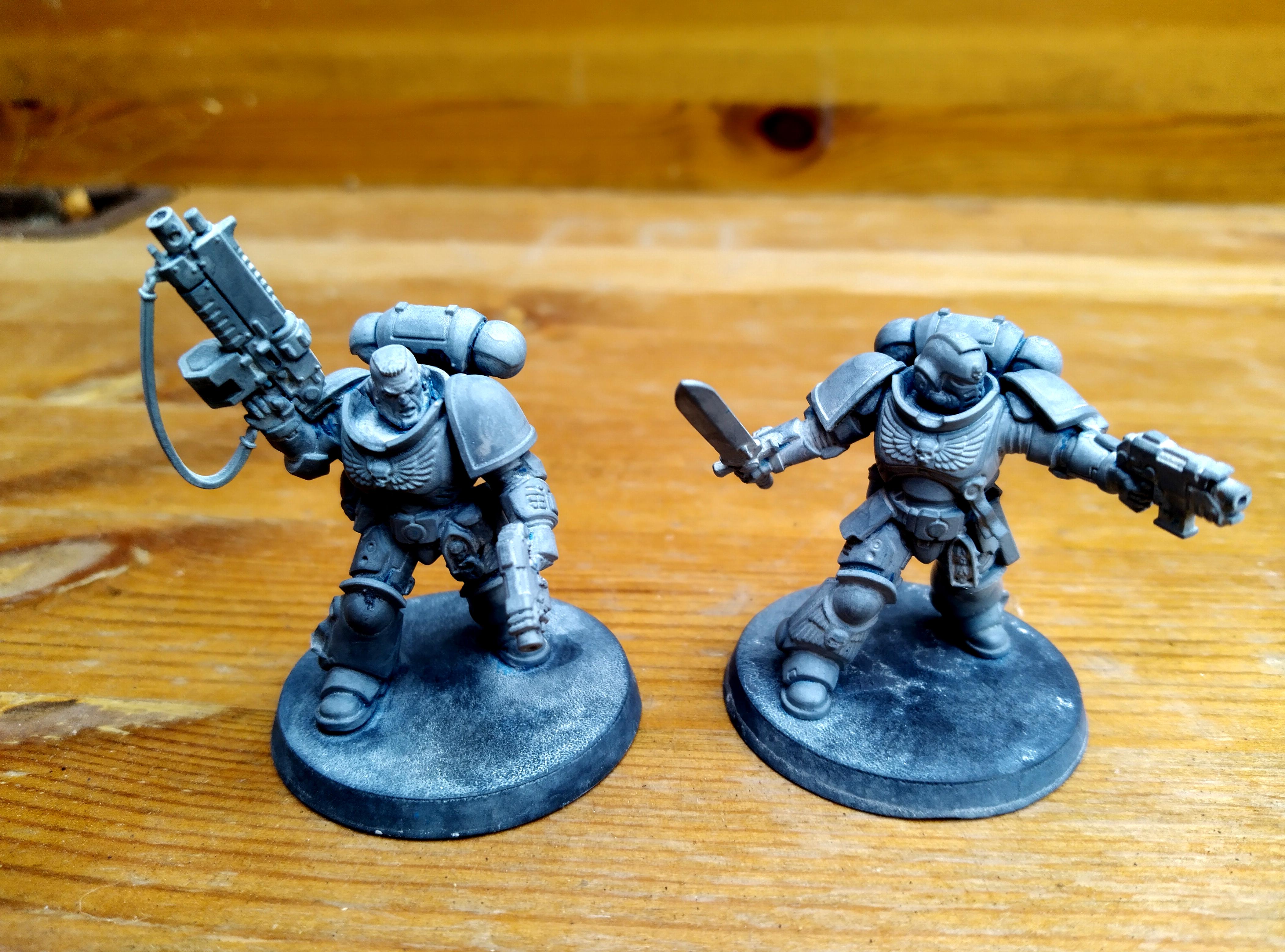 Paint stripped Lieutenants