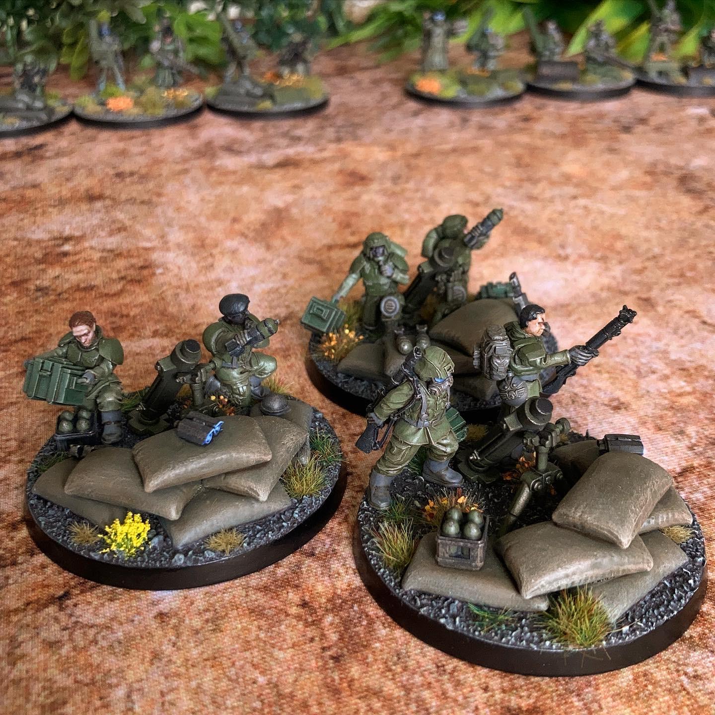 Mortar squad