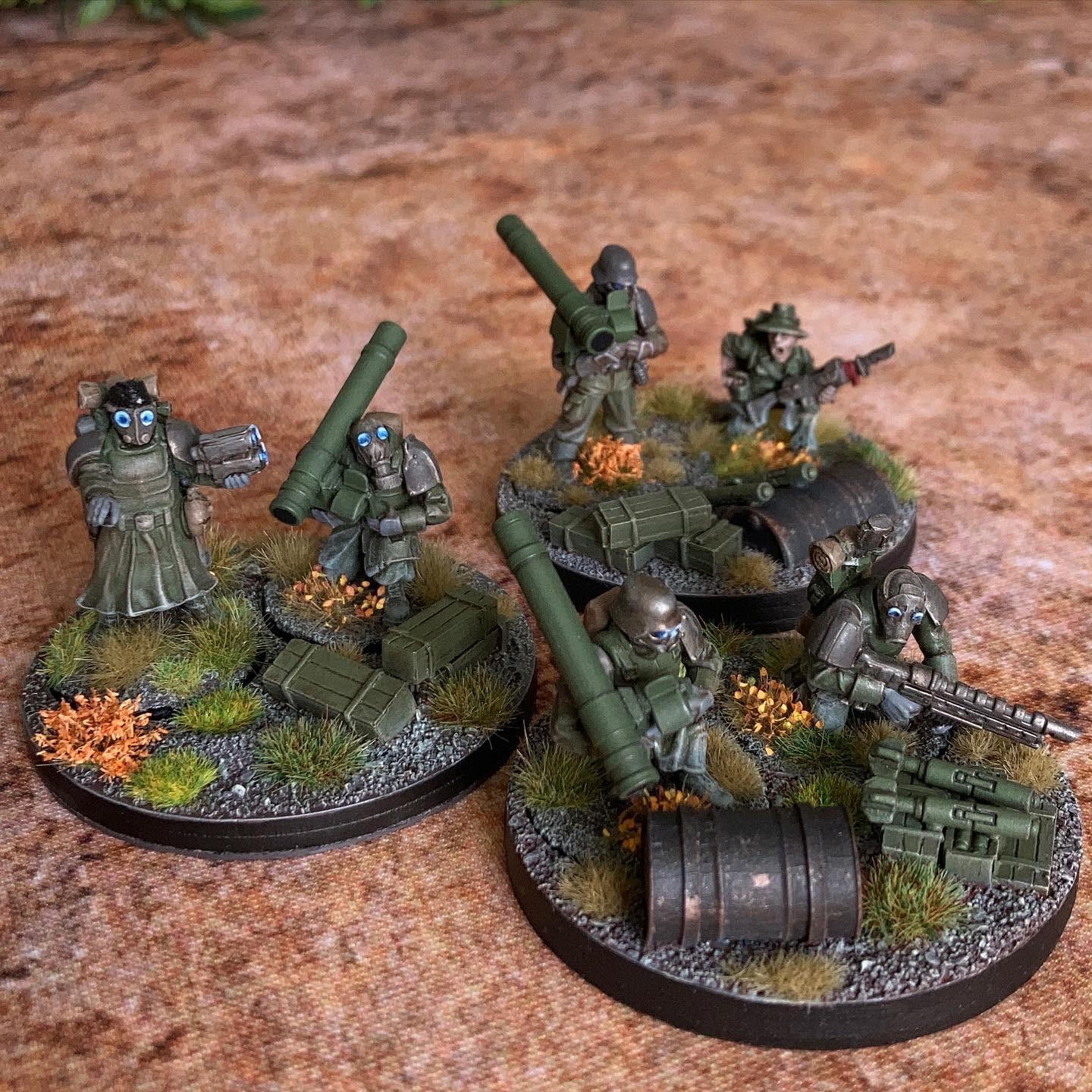 Missile launcher team B