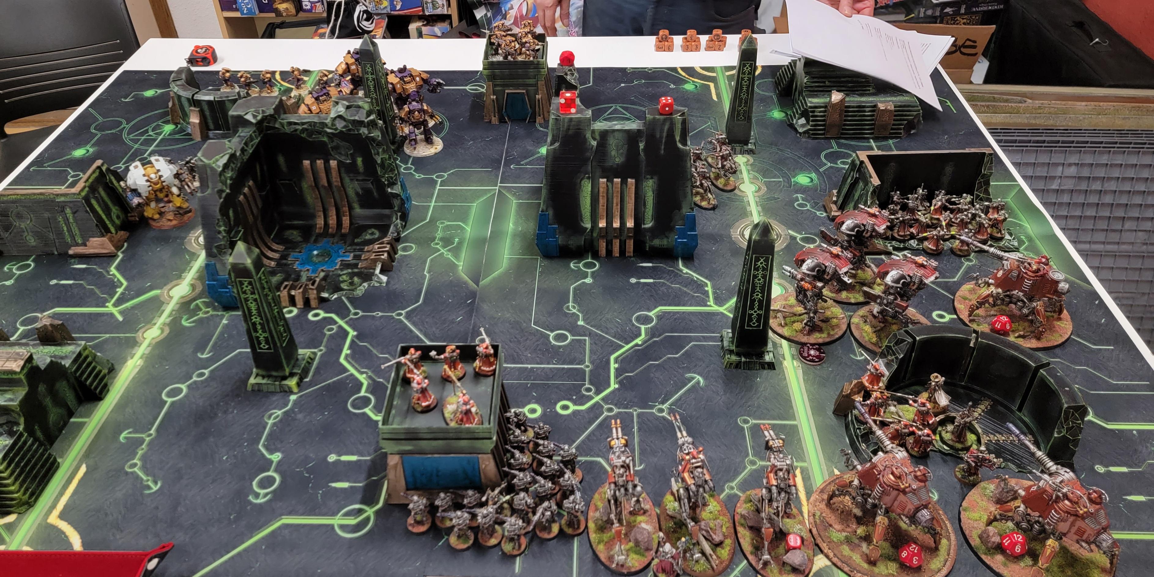Adeptus Mechanicus, Battle Report, Warhammer 40,000