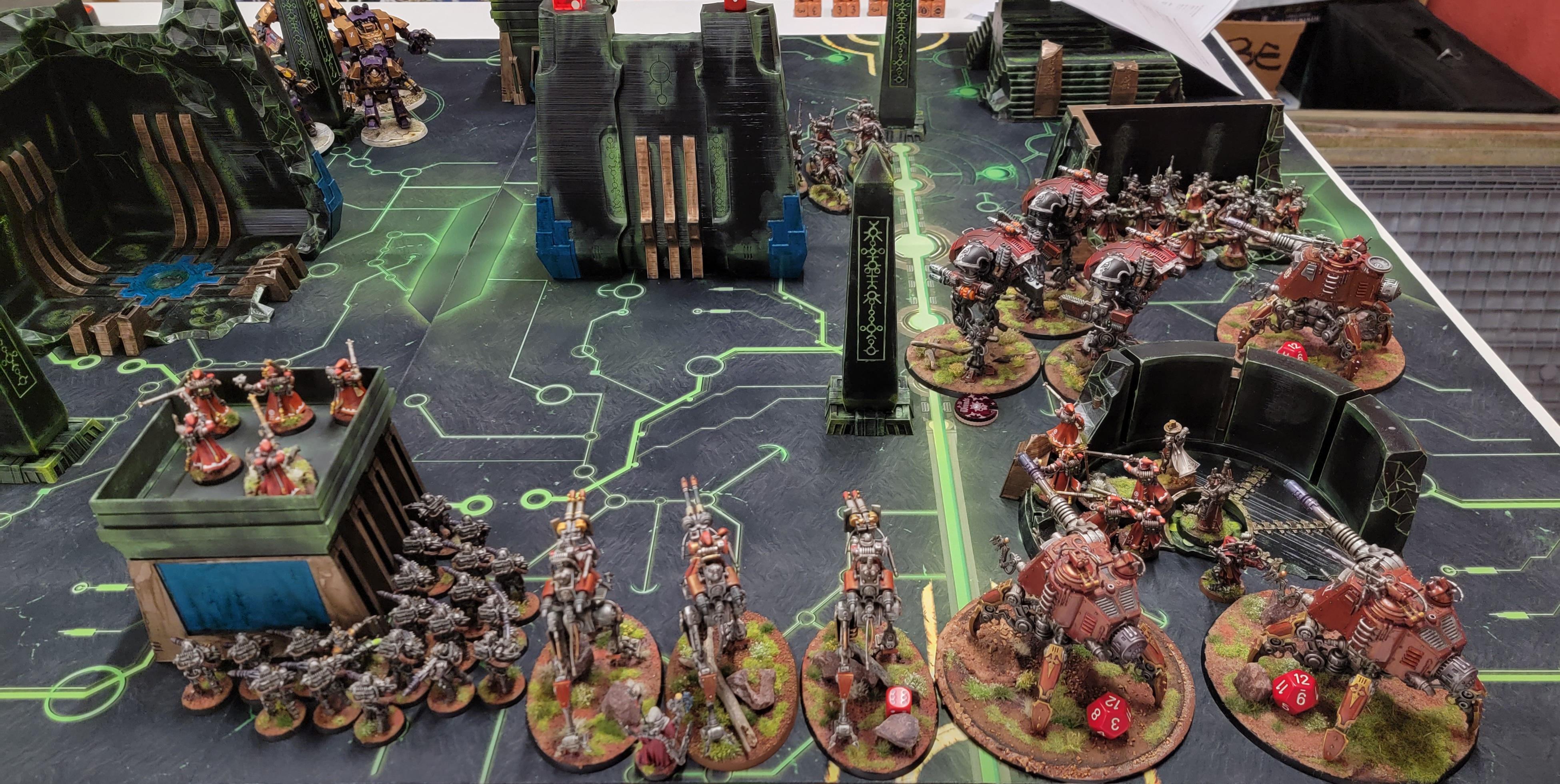 Adeptus Mechanicus, Battle Report, Warhammer 40,000