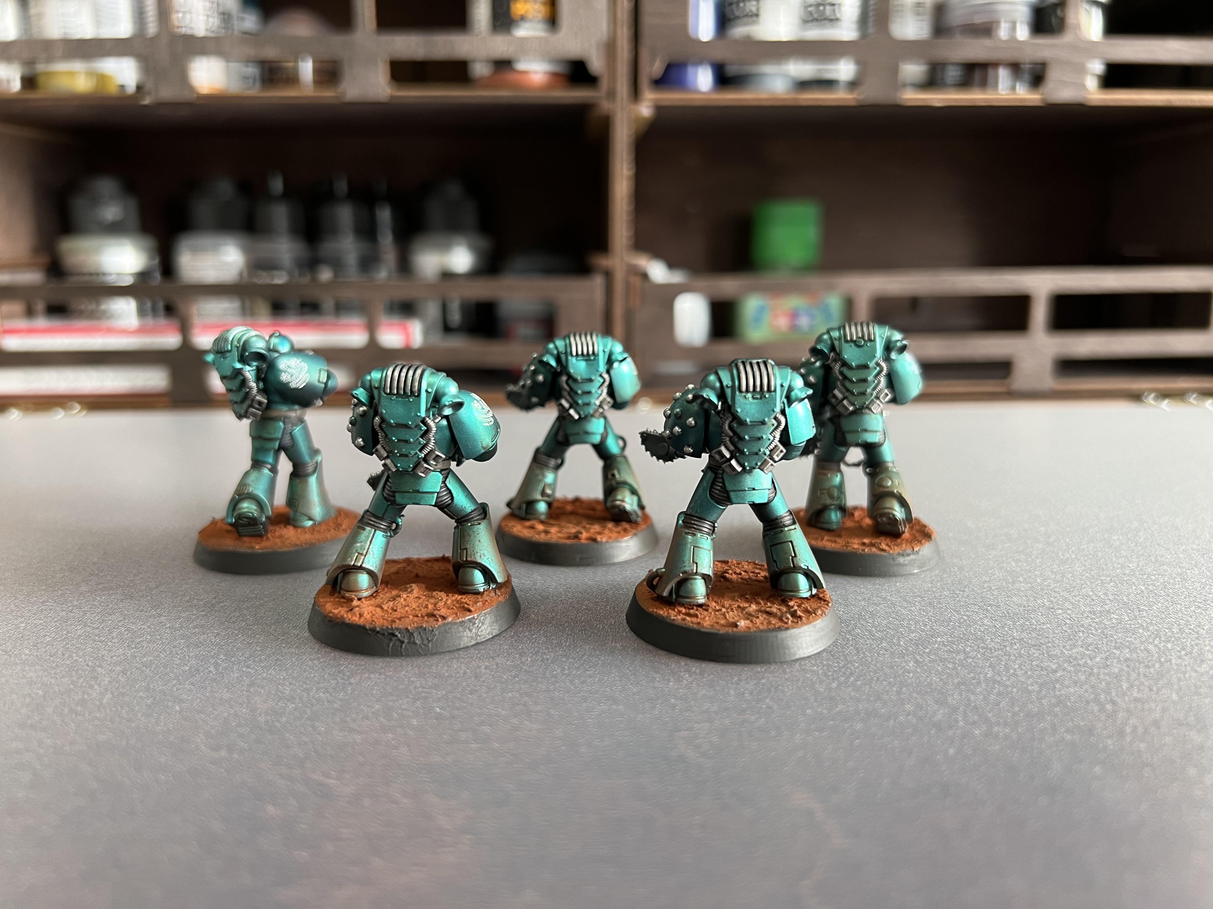 Finished rear