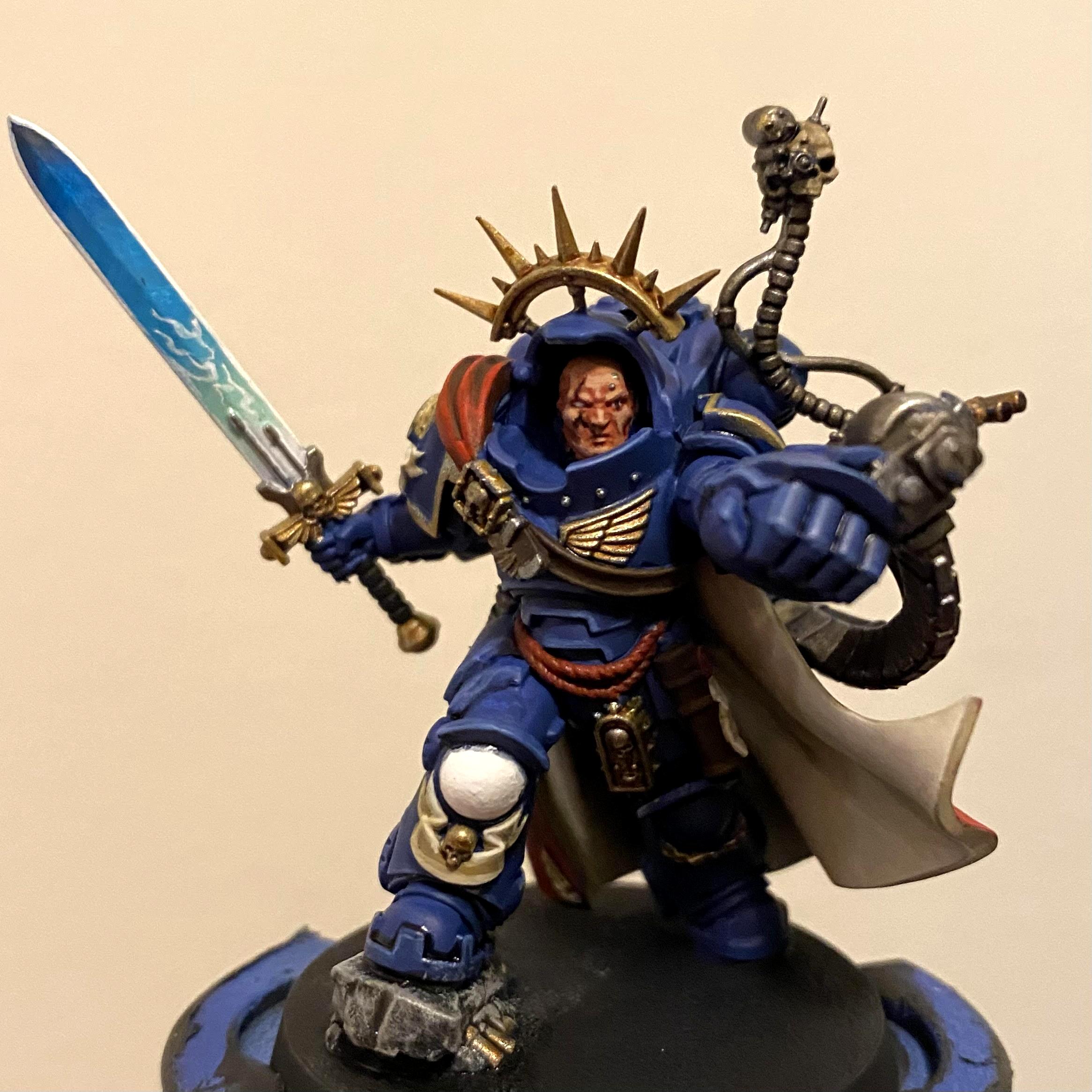 Space Marines, Captain in Gravis armor - Captain in Gravis armor ...