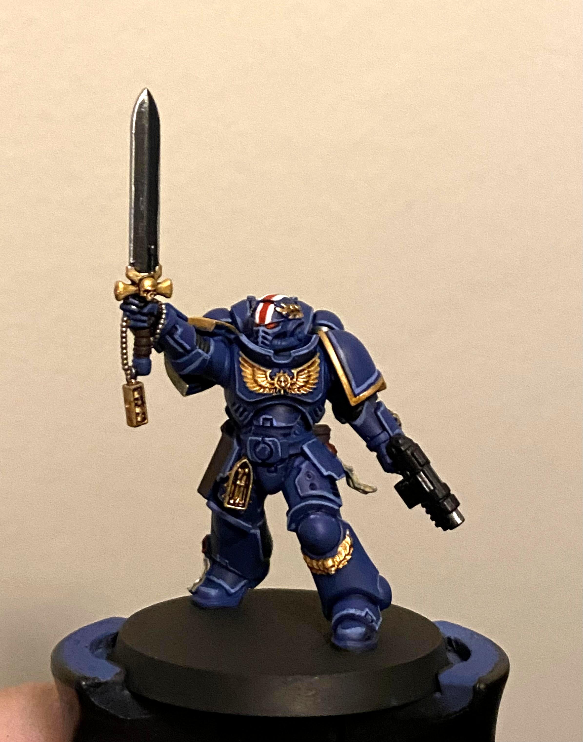Lieutenant with sword