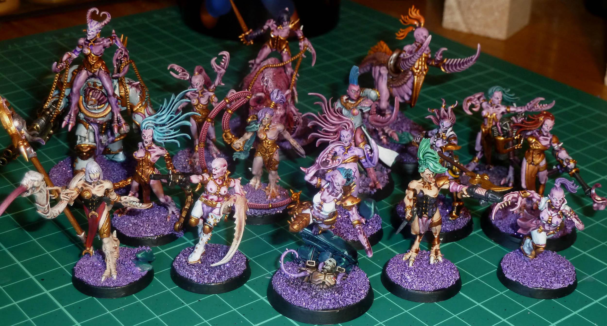 Battle Sisters, Conversion, Daemonettes, Escher, Nsfw, Slaanesh