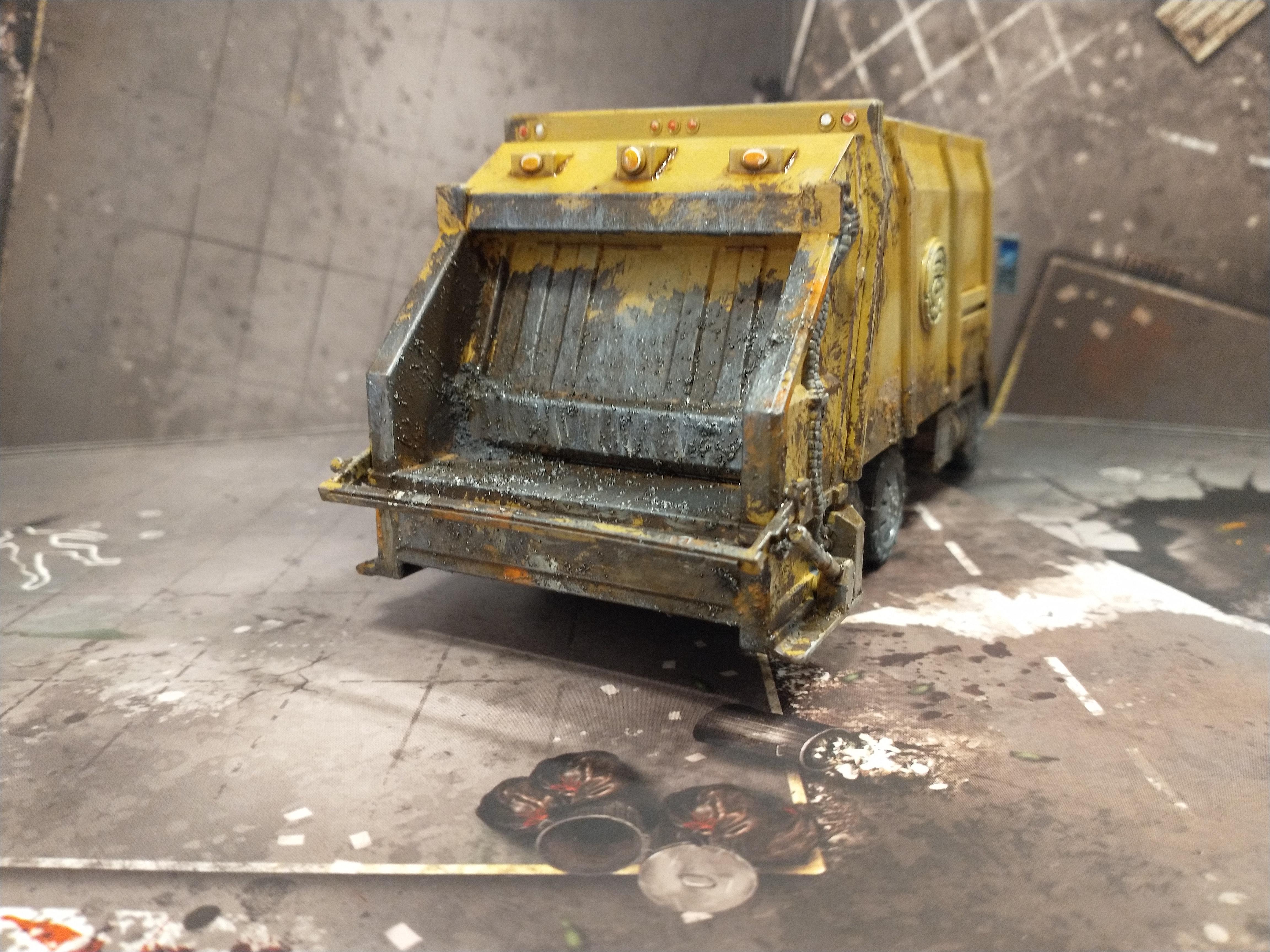 Marvel, Terrain, Garbage Truck rear