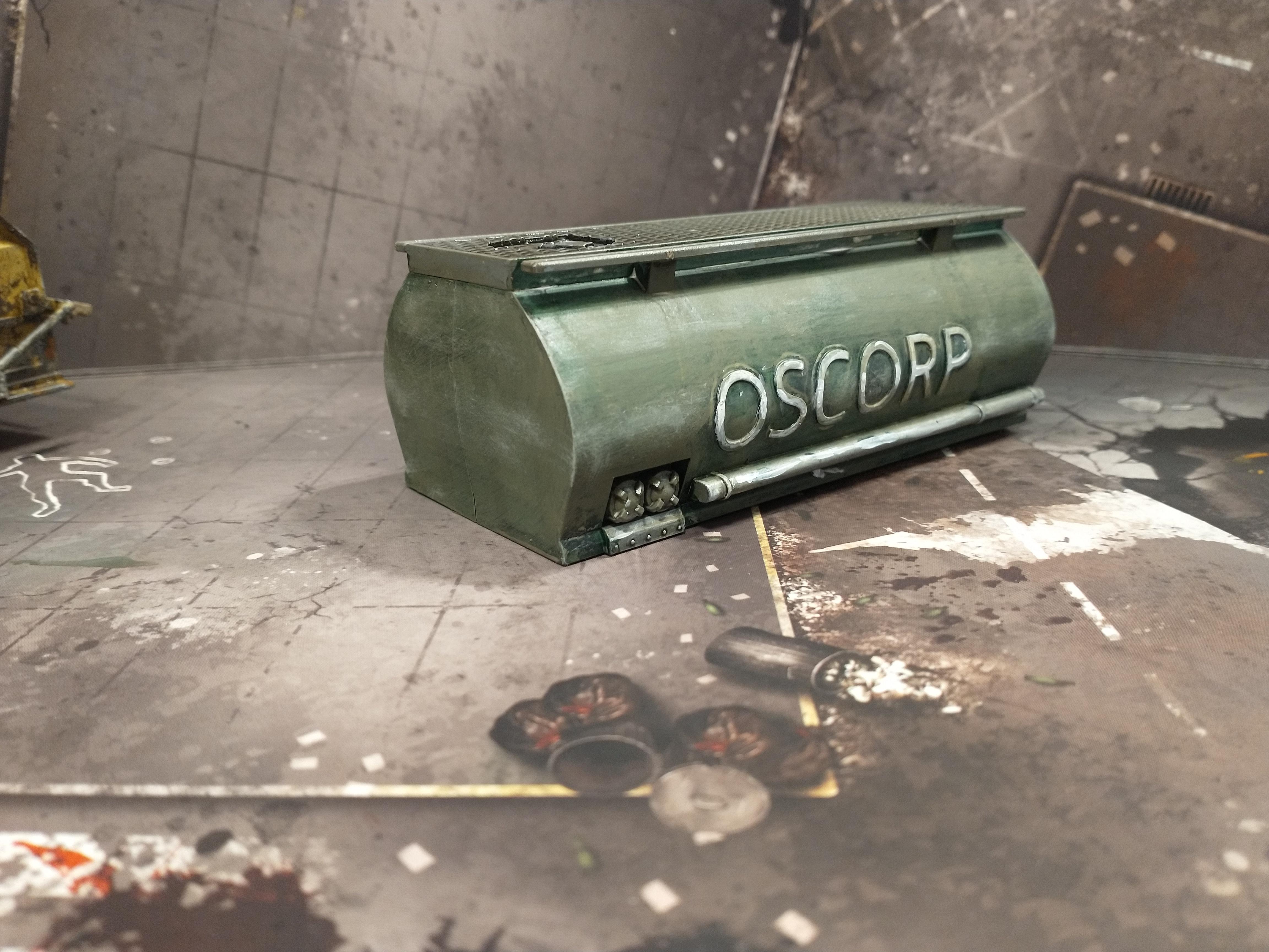 Marvel, Terrain, Oscorp tanker