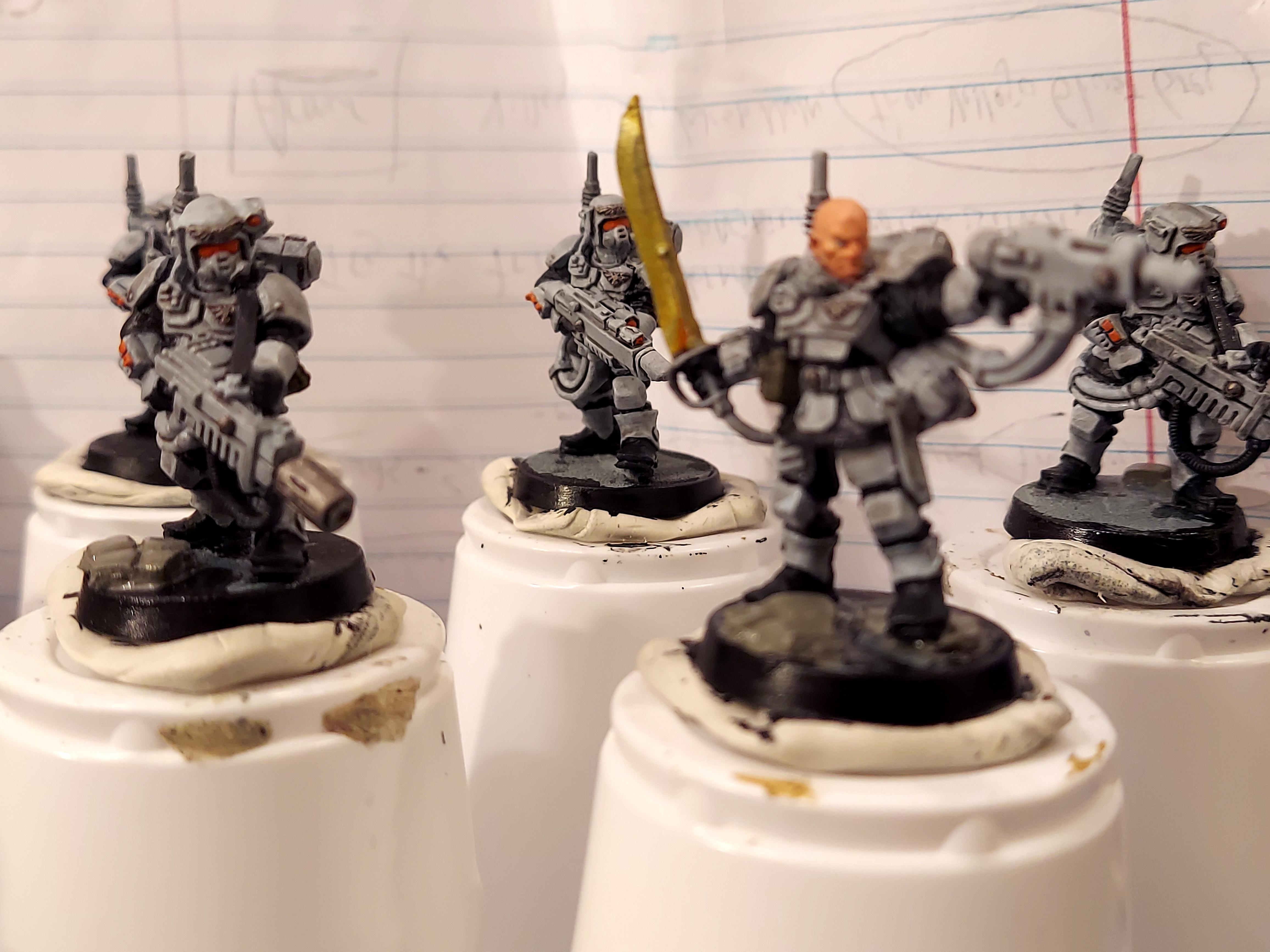Paint Challenge July 2022 WIP Update Post Wash
