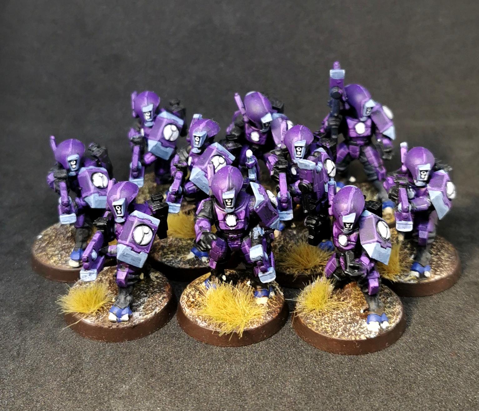 Tau Fire Warriors with Carbines