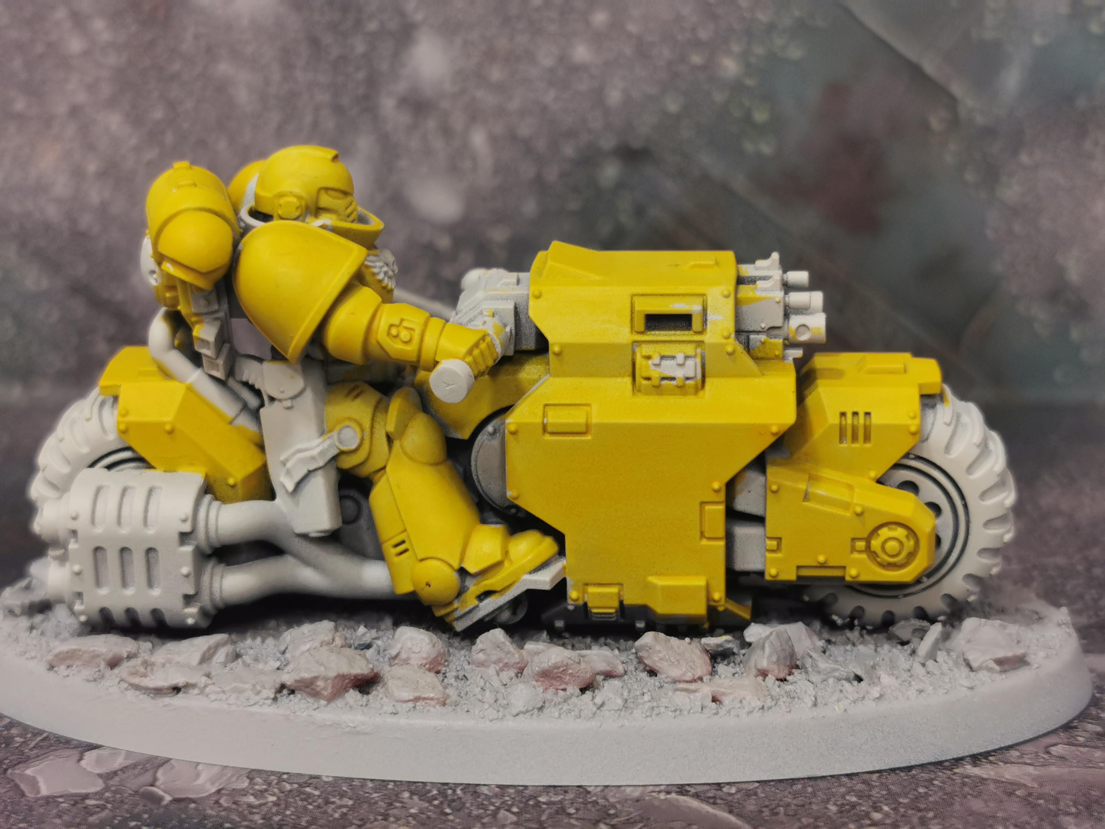 Contrast Imperial Fists bike