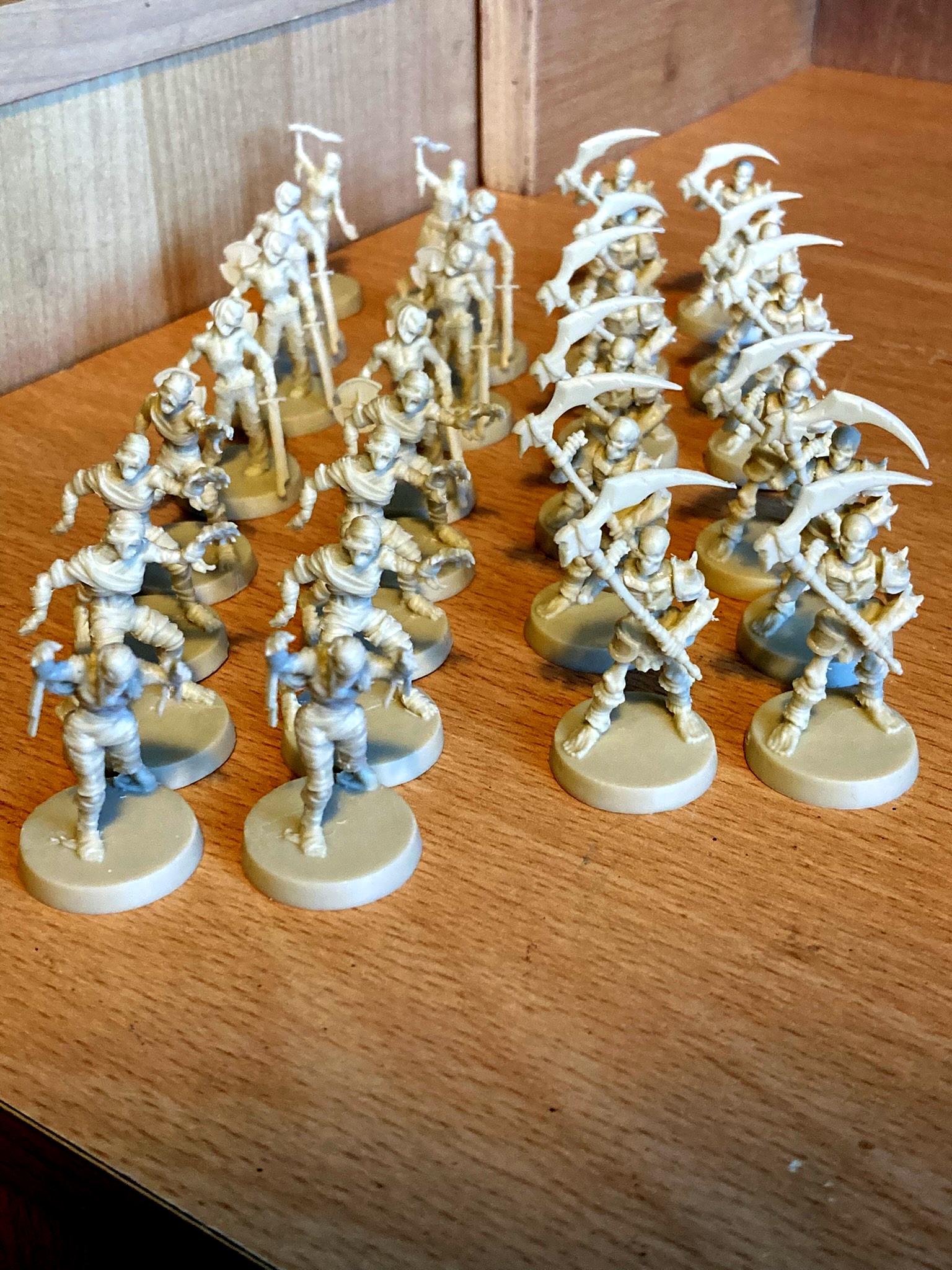 Heroquest, Mummies, Skeletons, Undead, Zombie