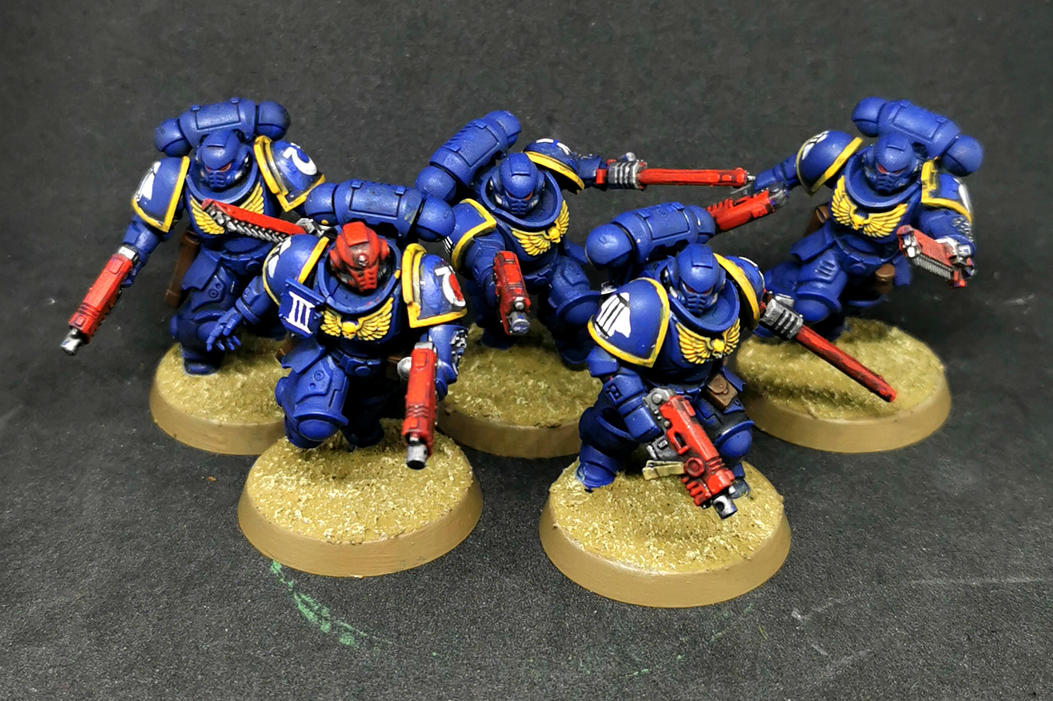 Ultramarine Assault Intercessors Squad 3