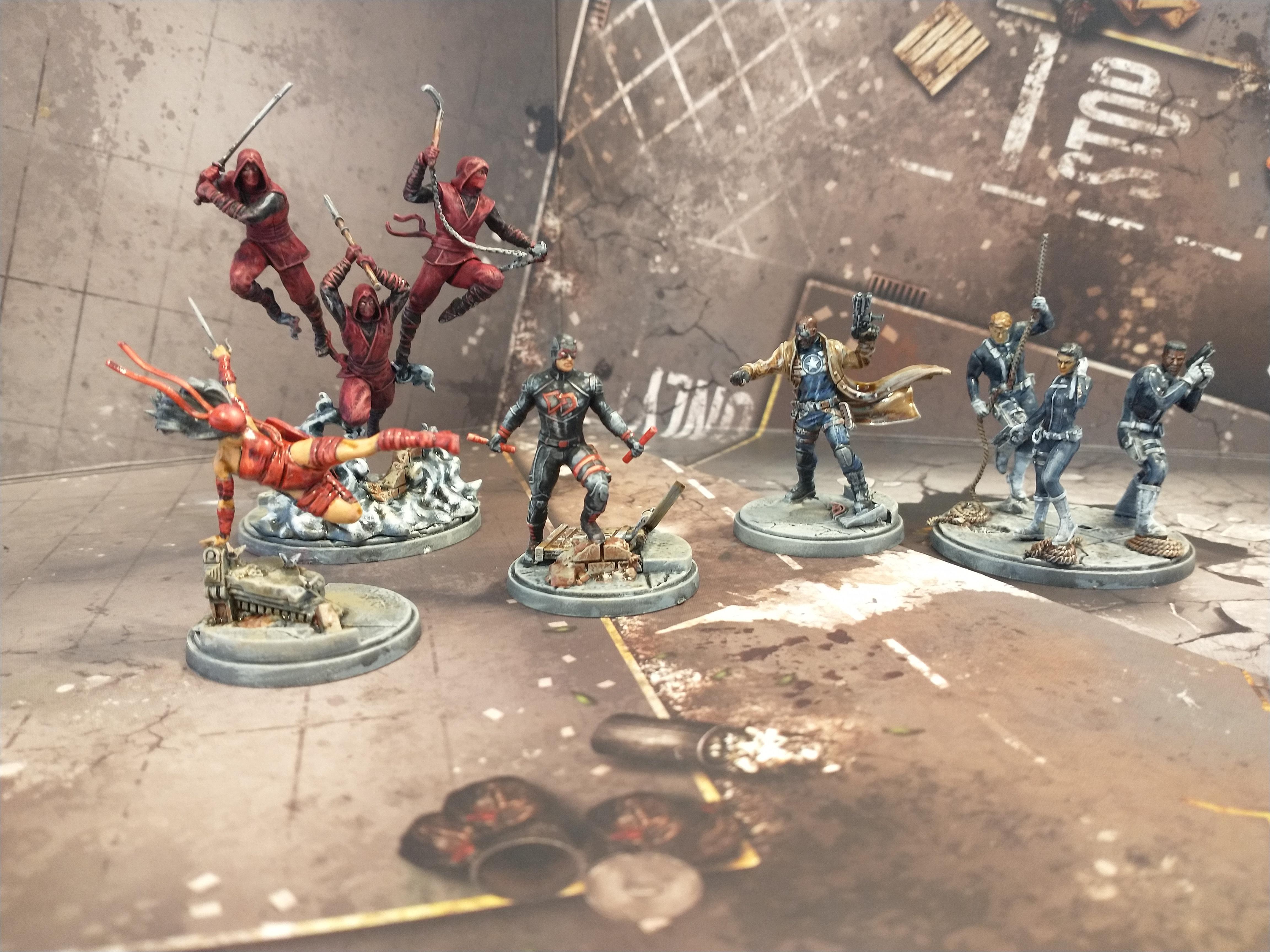 Avengers, Grunts, Hydra, Marvel, Ninjas, Shield, Spider-man, Spiderman, The Hand