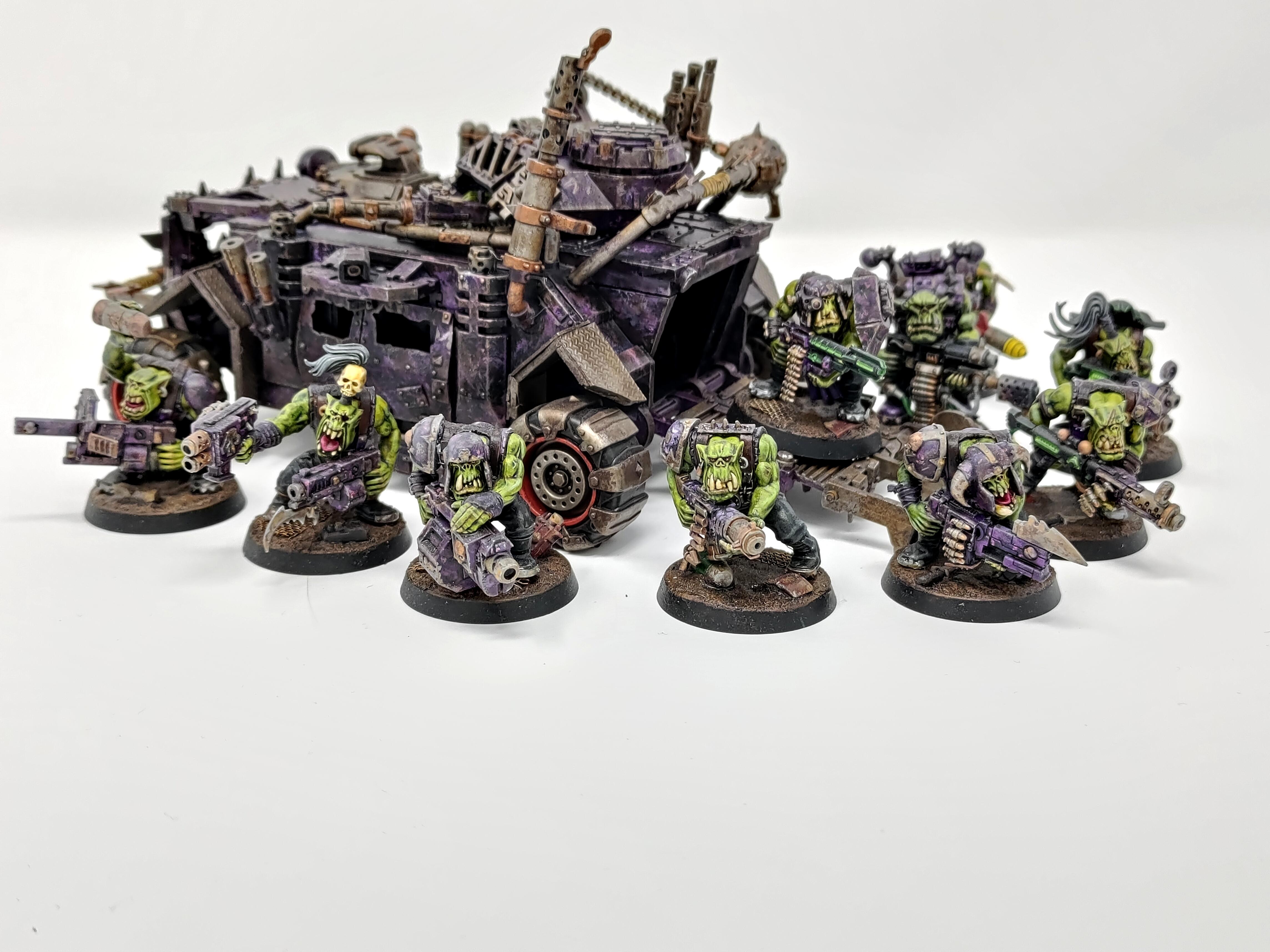 Boy, Conversion, Orks, Trukk