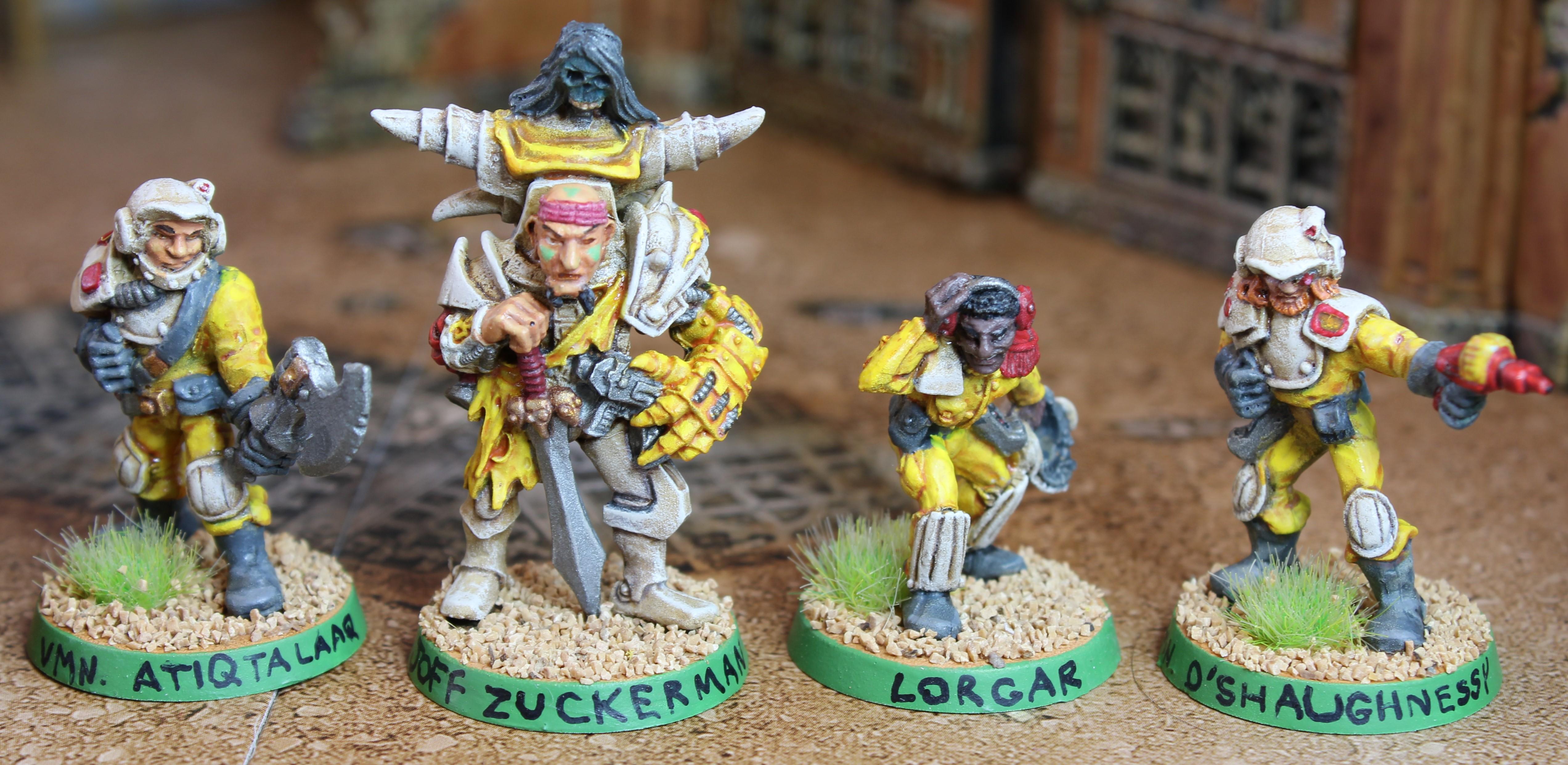 Crew, Knightmare Miniatures, Oldhammer, Rogue Trader