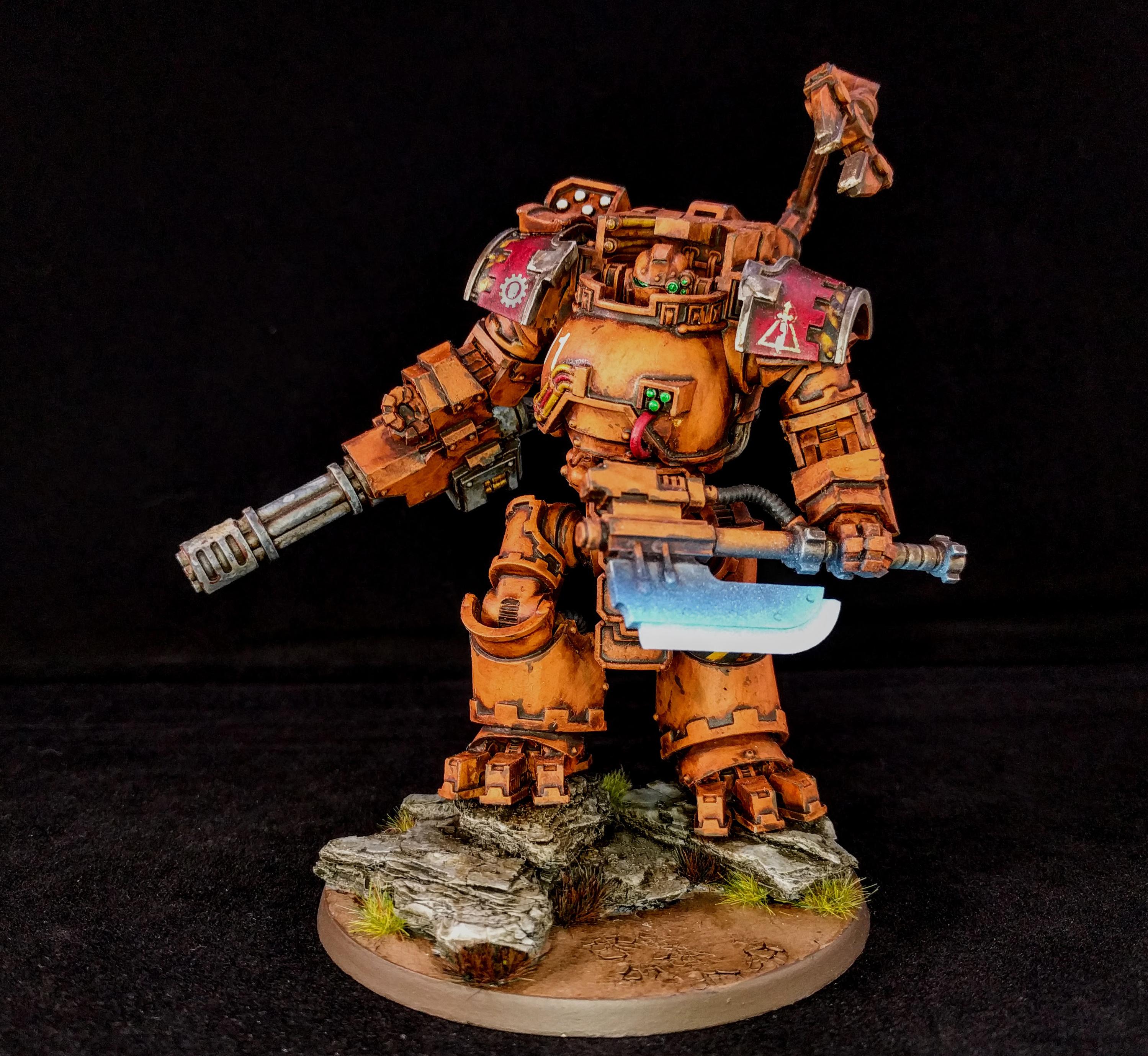 Contemptor, Dreadnought, Grimdark, Homebrew, Primaris, Space Marines, Techmarine, Warhammer 40,000, Warhammer Fantasy