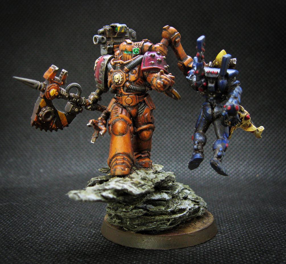 Conversion, Eldar, Grimdark, Homebrew, Primaris, Primaris Techmarine, Space Marines, Techmarine, Warhammer 40,000, Warhammer Fantasy