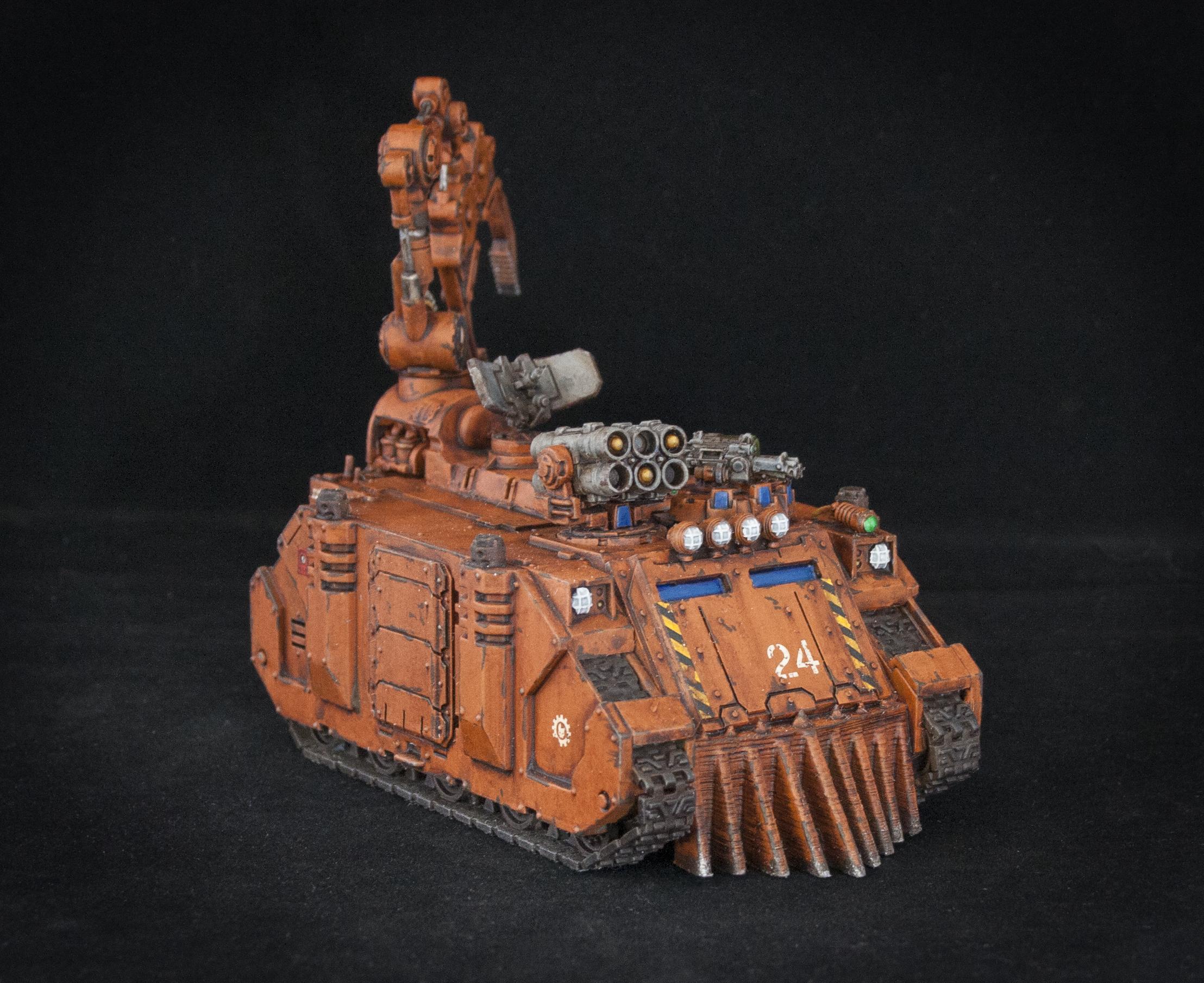 Conversion, Grimdark, Homebrew, Kromlech, Primaris, Rhino, Space Marines, Techmarine, Warhammer 40,000, Warhammer Fantasy