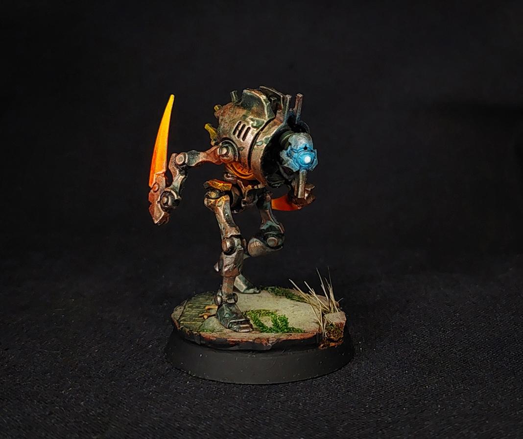 Cryptothrall, Grimdark, Necrons, Object Source Lighting