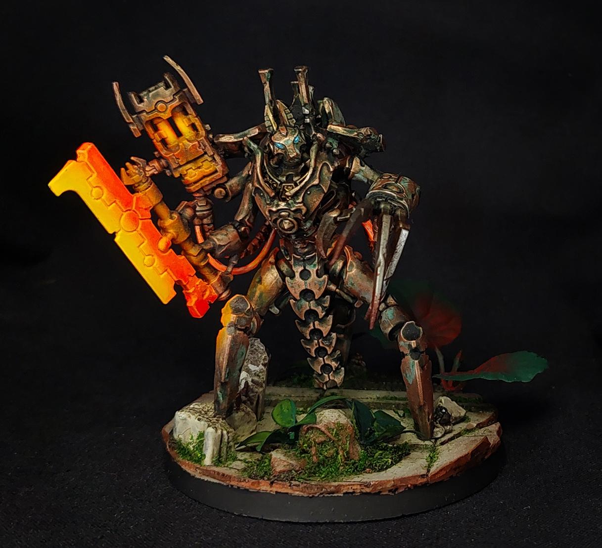 Grimdark, Necrons, Object Source Lighting, Skorpekh Lord