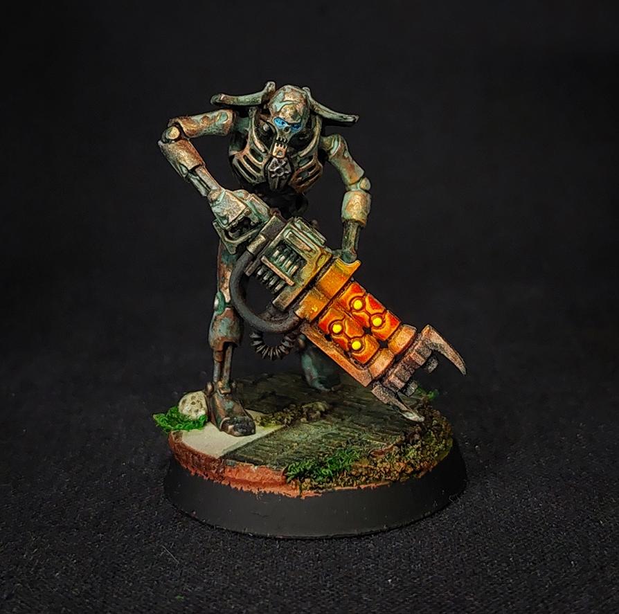 Grimdark, Necron Warrior, Necrons, Object Source Lighting