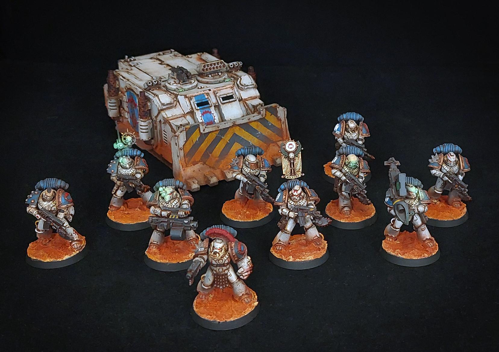 Age Of Darkness, Deimos, Horus Heresy, Rhino, Space Marines, Tactical Squad, Veteran, Warhammer 30000, Warhammer 30k, World Eaters