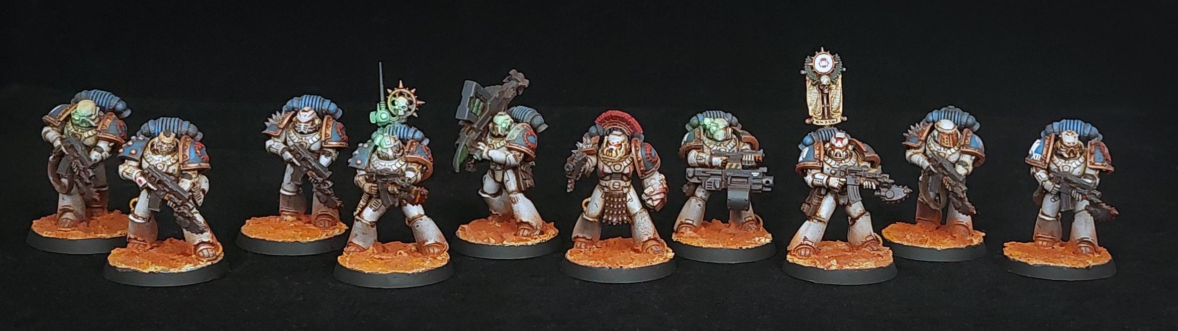 Age Of Darkness, Horus Heresy, Space Marines, Tactical Squad, Veteran, Warhammer 30000, Warhammer 30k, World Eaters