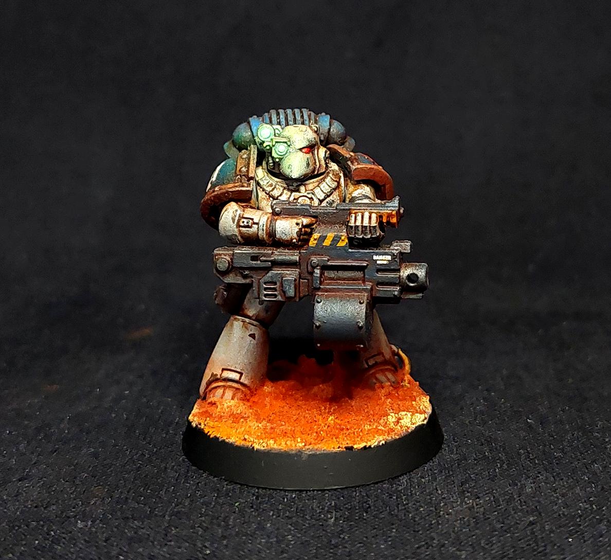 Age Of Darkness, Heavy Bolter, Horus Heresy, Space Marines, Tactical Squad, Veteran, Warhammer 30000, Warhammer 30k, World Eaters