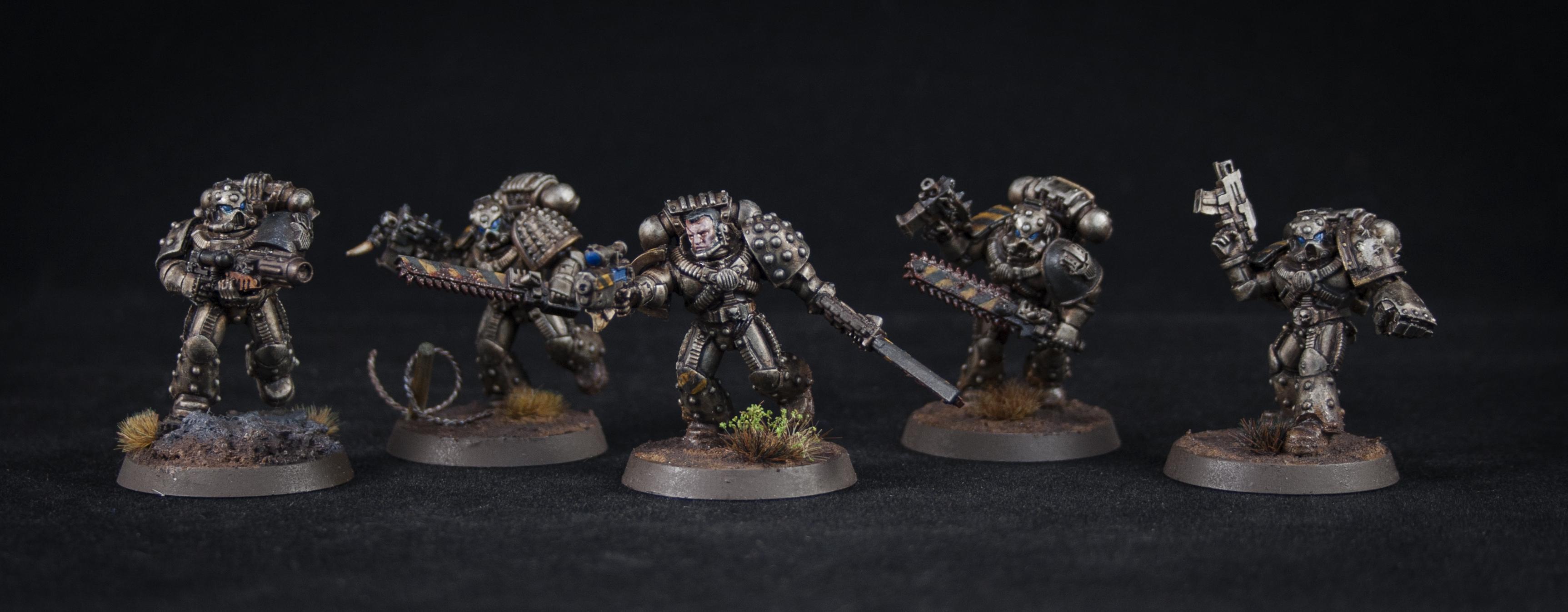 Grimdark, Horus Heresy, Iron Warriors, Legion, Space Marines, Tactical Squad