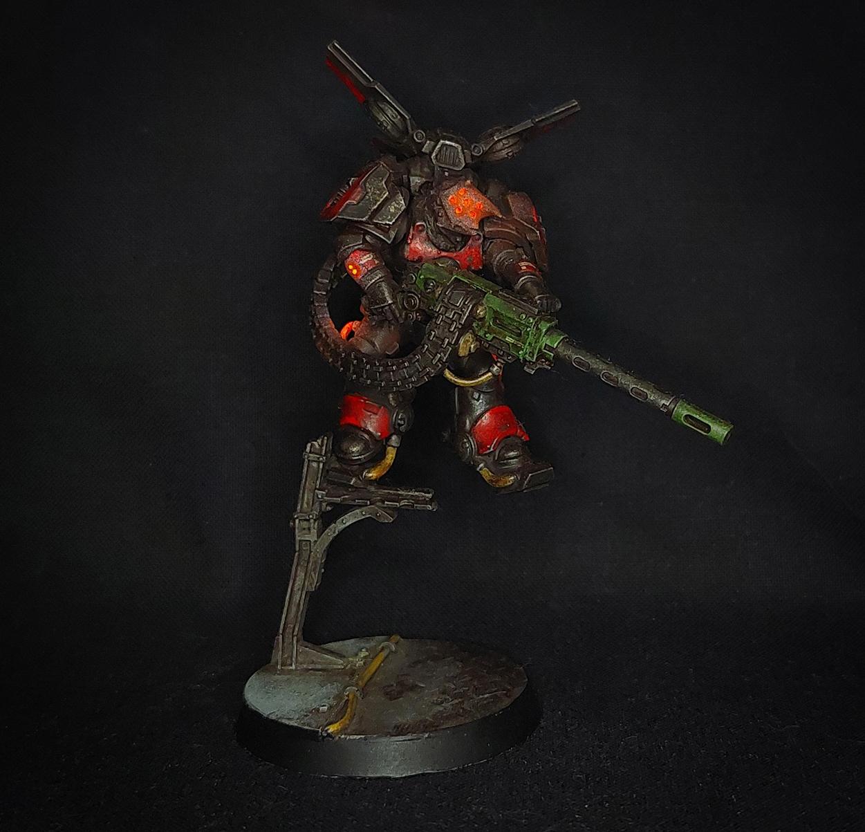 Cyberpunk, Grimdark, Kill Team, Killteam, Neon, Primaris, Puppetswar, Suppressor