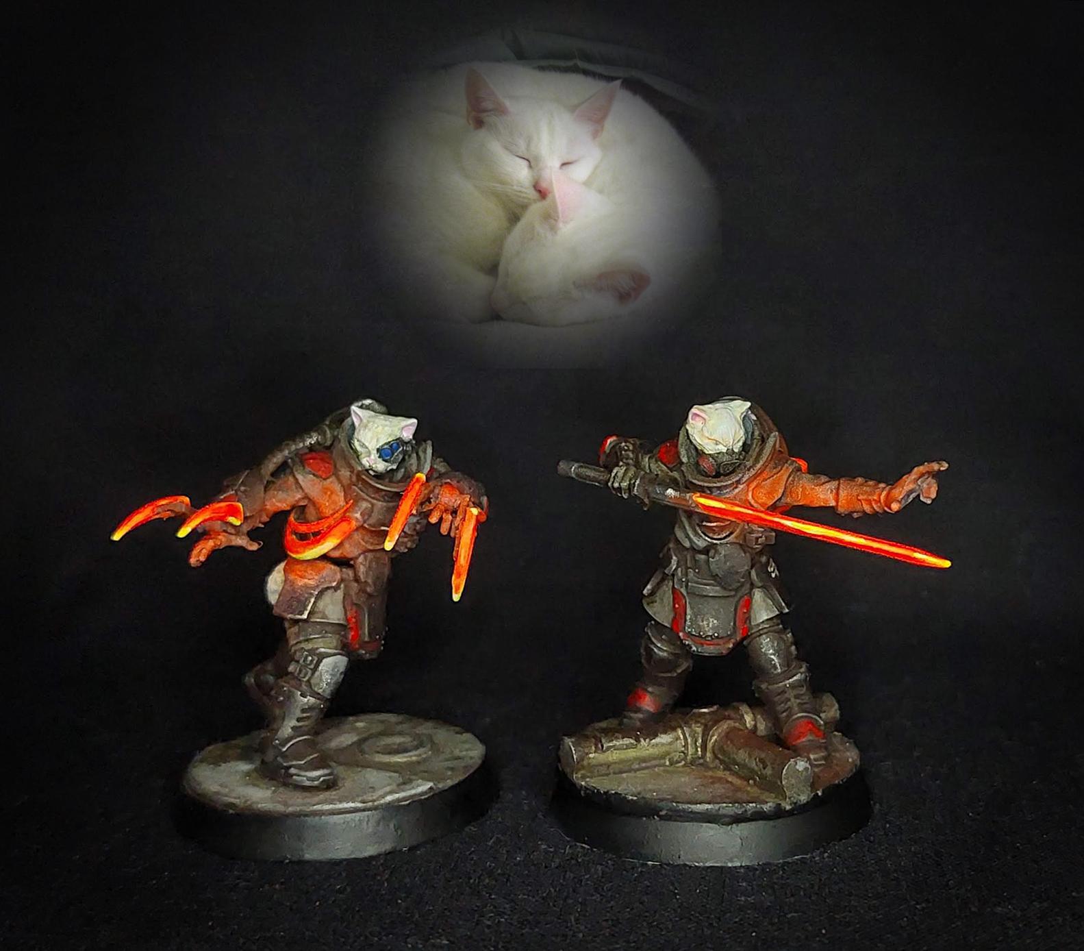 Artel W, Cyberpunk, Felinid, Grimdark, Kill Team, Killteam, Neon, Vanguard
