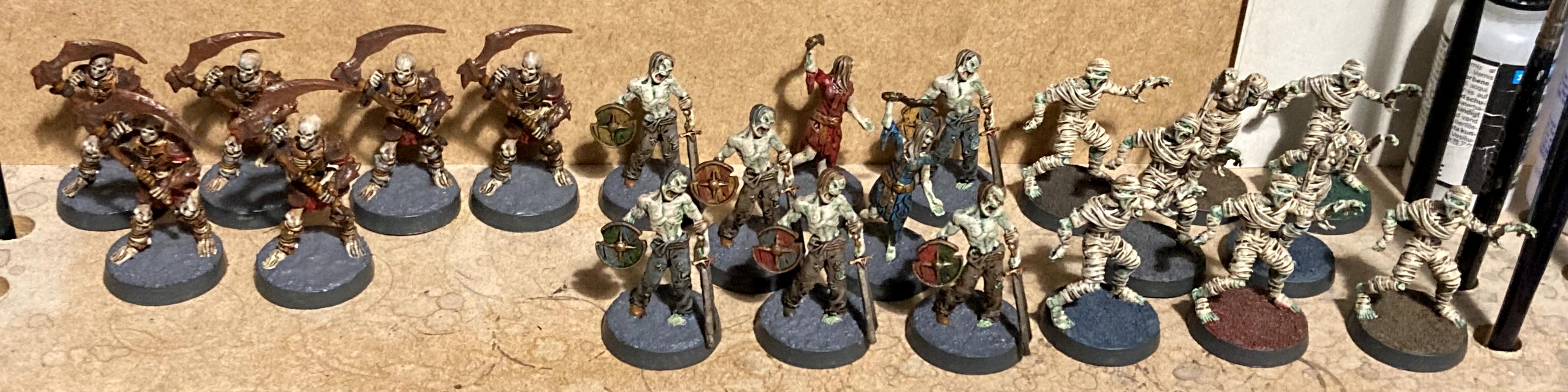 Heroquest, Mummies, Skeletons, Undead, Zombie