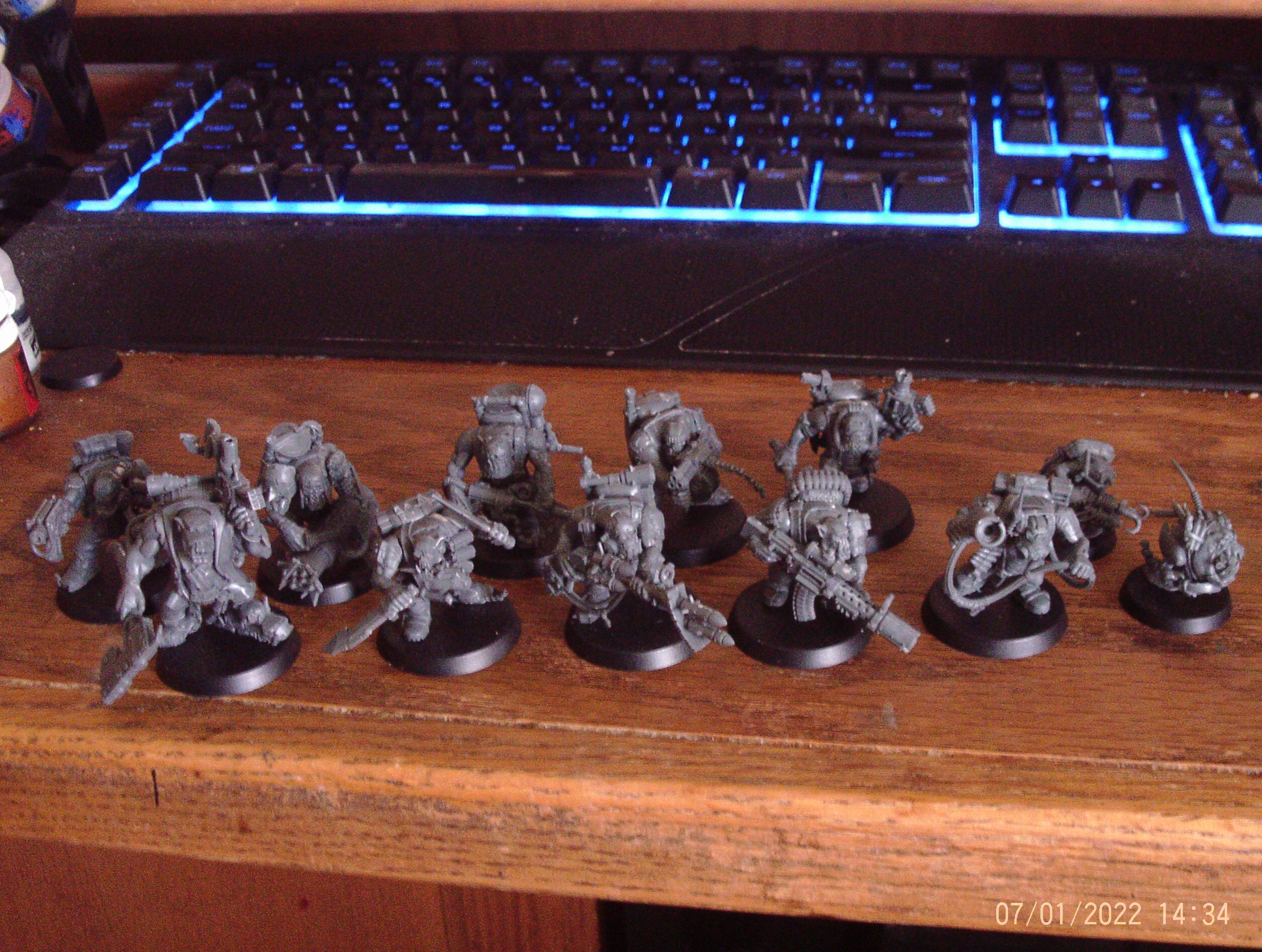 Ork Kommandos Kill Team Assembled