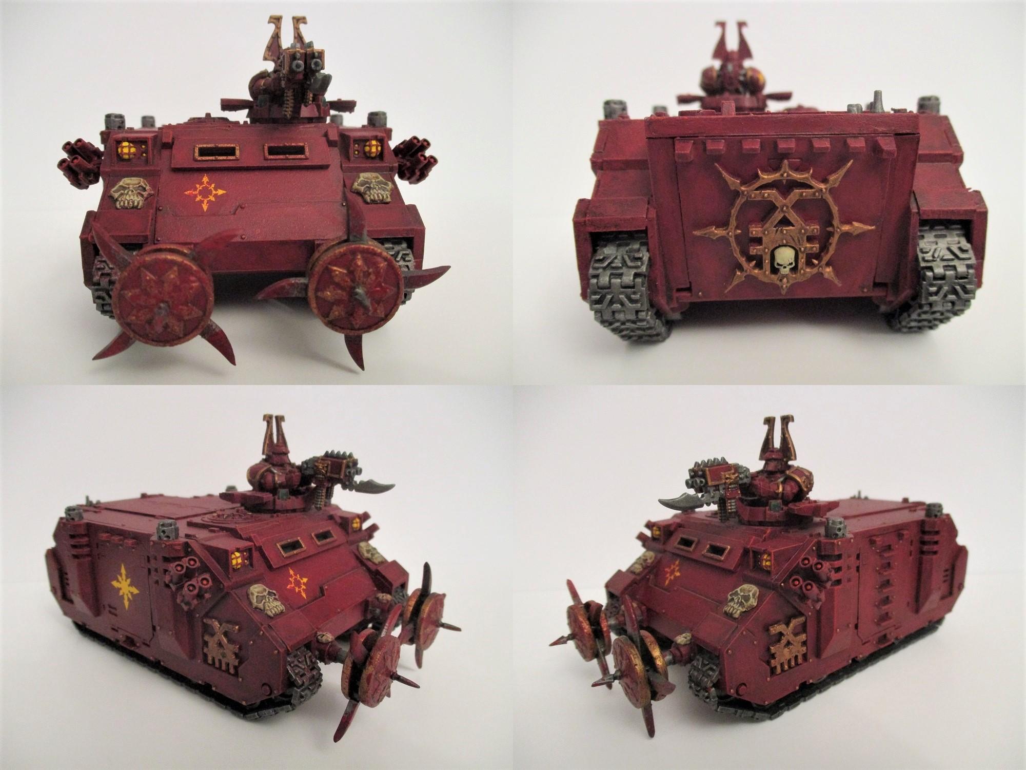 Chaos Space Marines, Khorne, Rhino