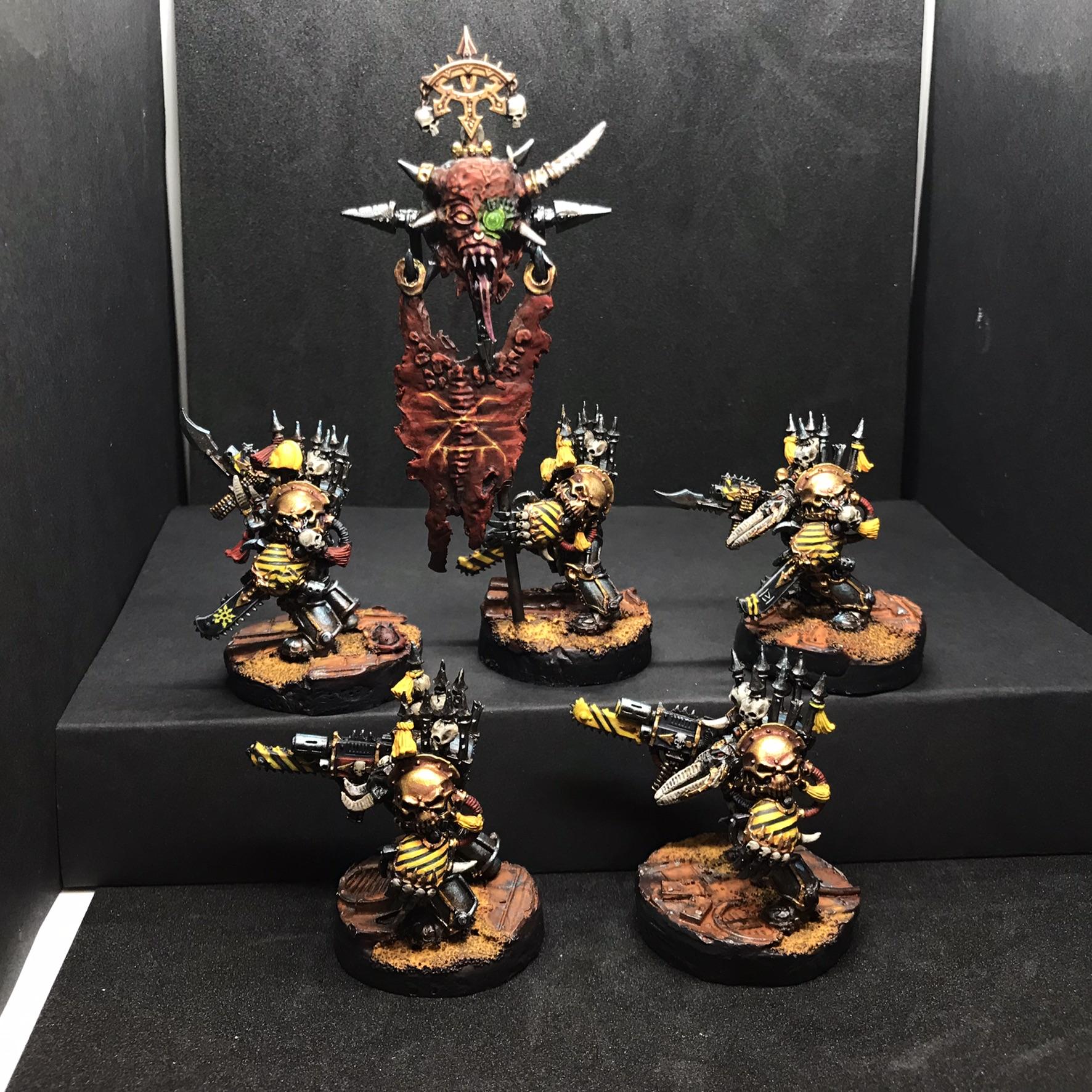 Banner, Do-it-yourself, Icon, Iron Warriors, Old School, Terminator Armor