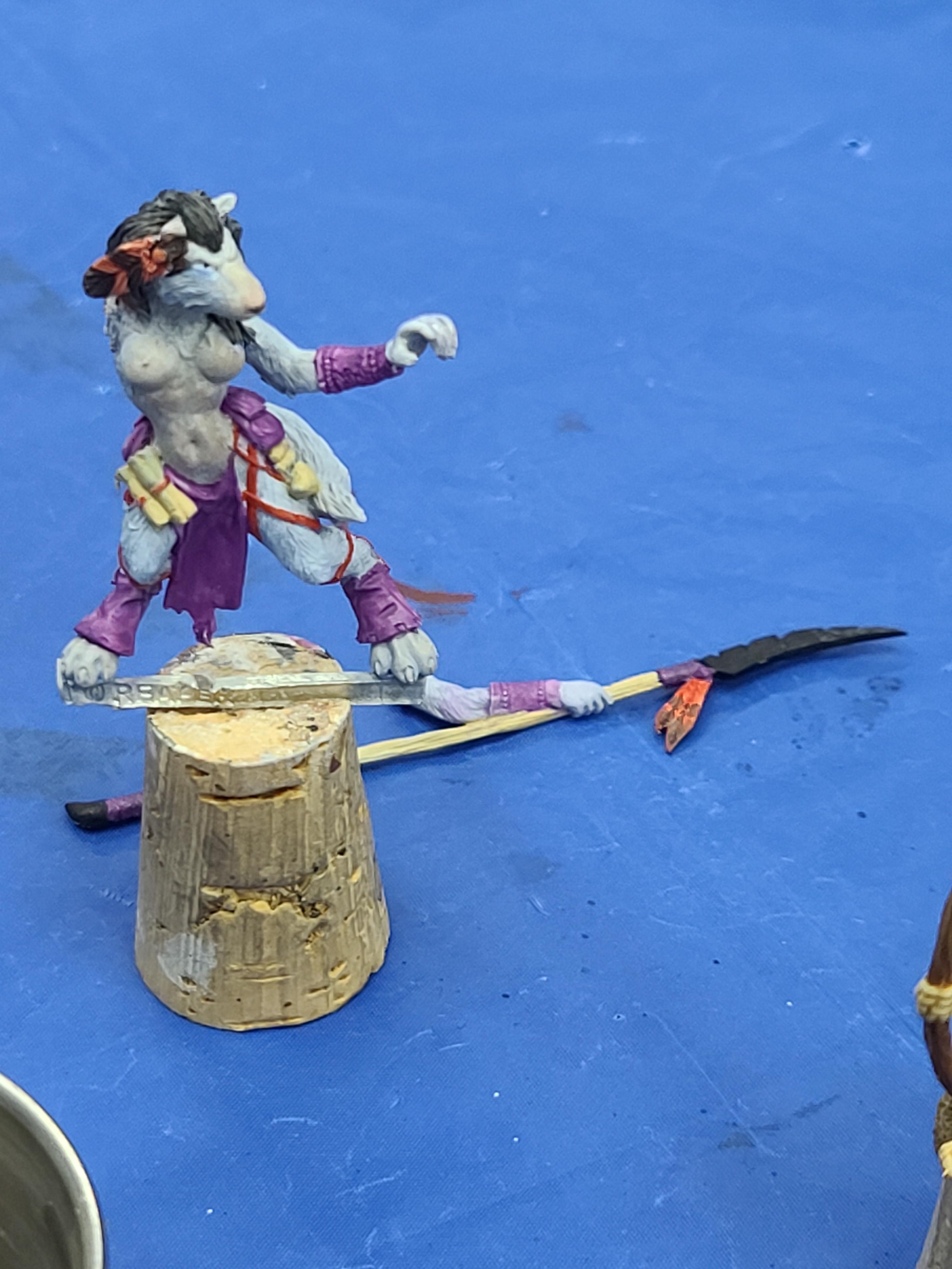 Canid, Lycan, Metal, Reaper Miniatures, Topless, Were, Werewolf
