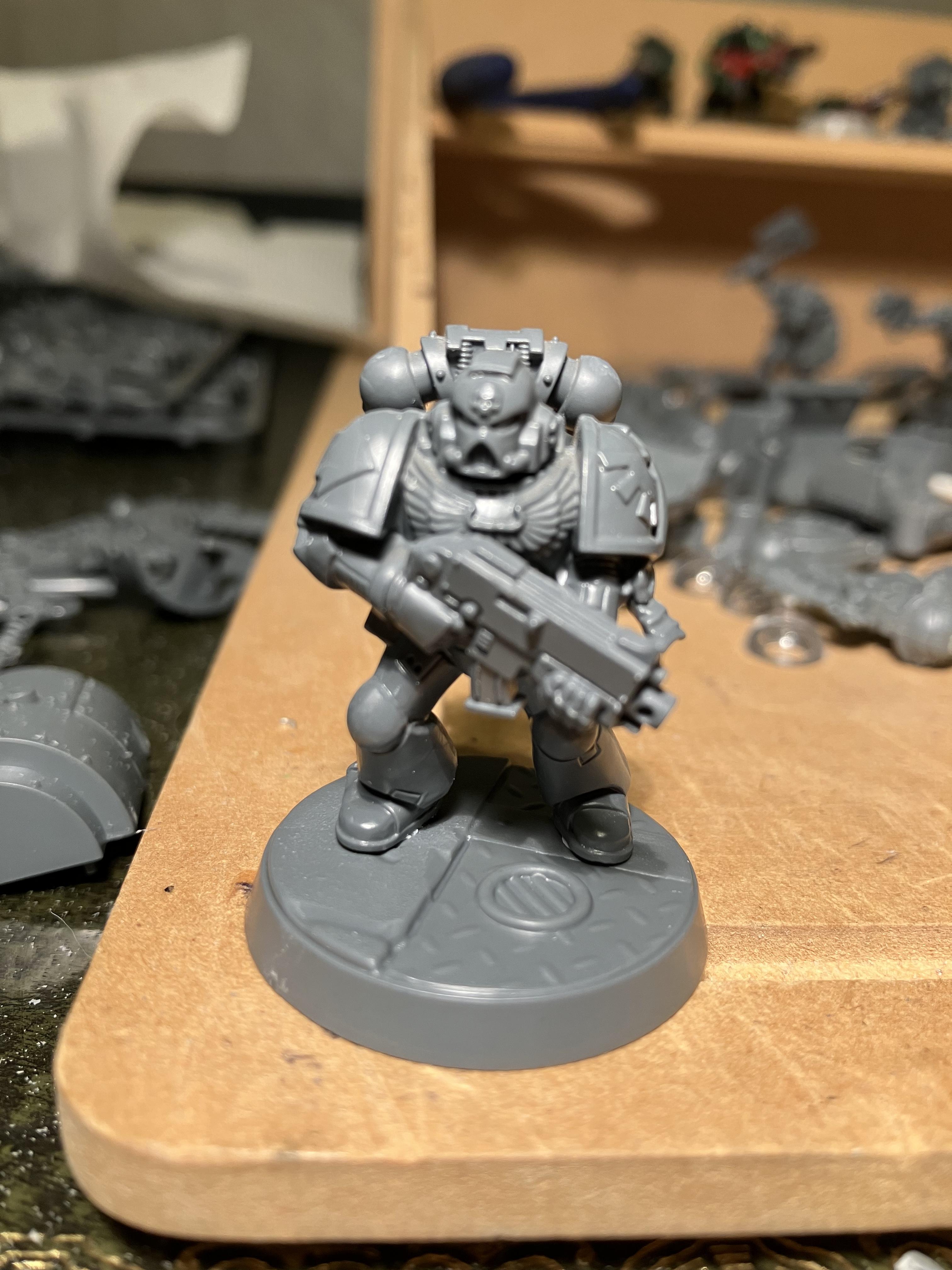 Dark Angels, Tactical, Warhammer 40,000, Work In Progress