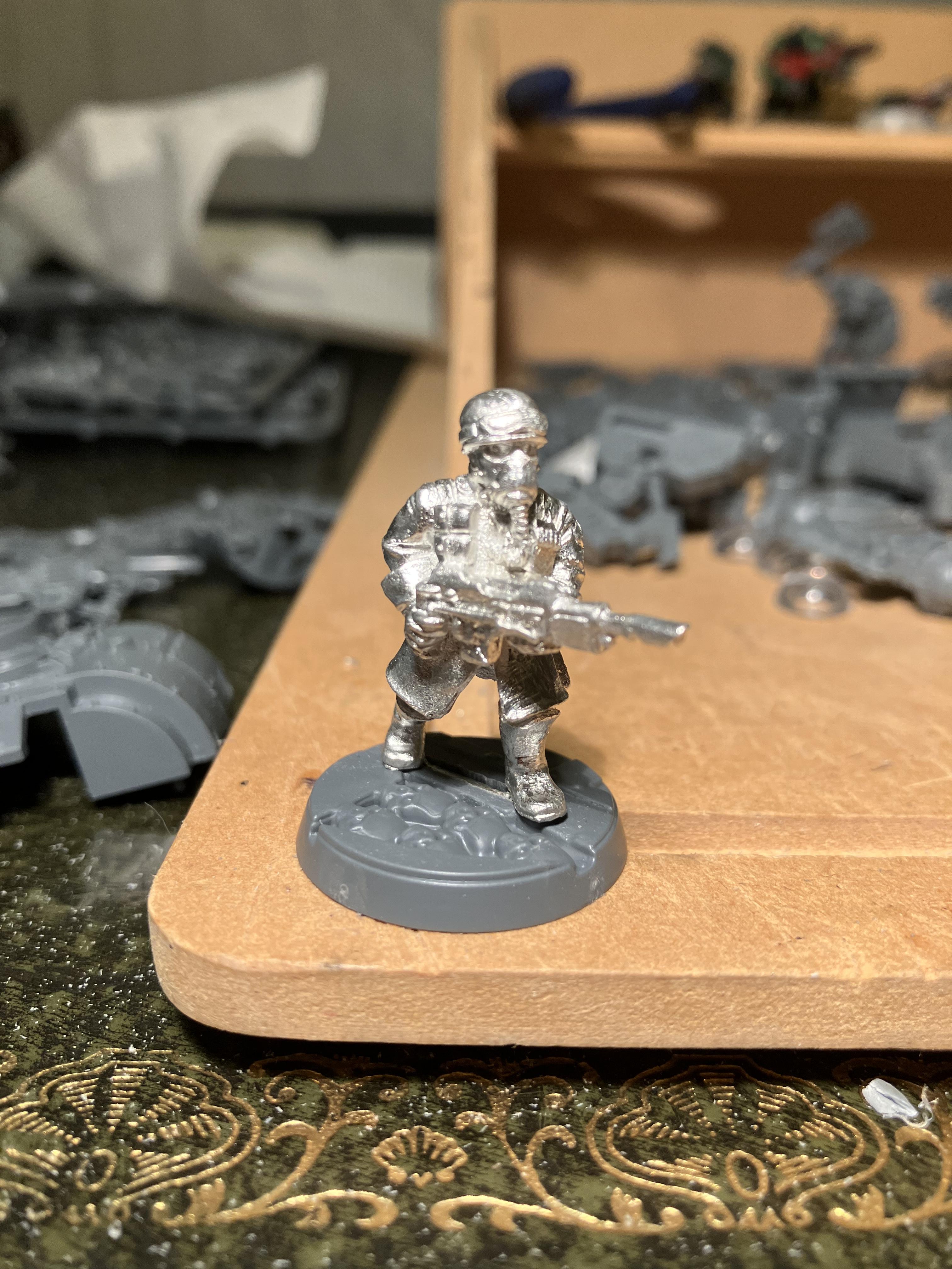 Steel Legion, Warhammer 40,000, Work In Progress