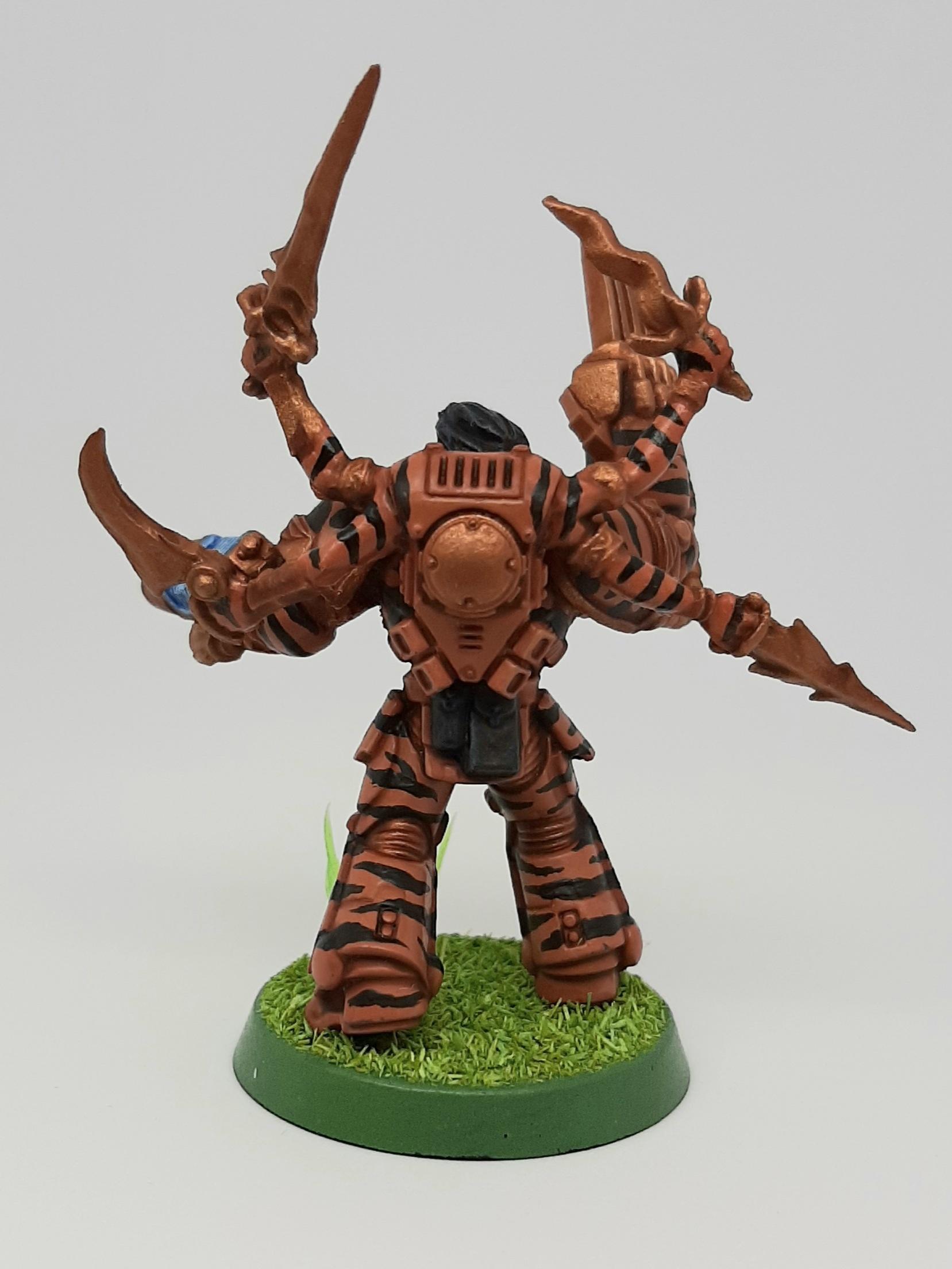 30k, Arms, Blades, Blue, Camouflage, Chapter, Character, Claw, Claws, Conversion, Custom, Dagger, Fighting, Forest, Gem, Gun, India, Jungle, Knife, Kris, Leader, Lightning, Maharaja, Master, Mounted, Nagordarika, Pistol, Plasma, Power, Primaris, Searing, Shiva, Six, Skin, Space, Space Marines, Special, Stripes, Tiger, Tigers, Veda, Vedic, Warhammer 40,000, Warhammer Fantasy, Weapon