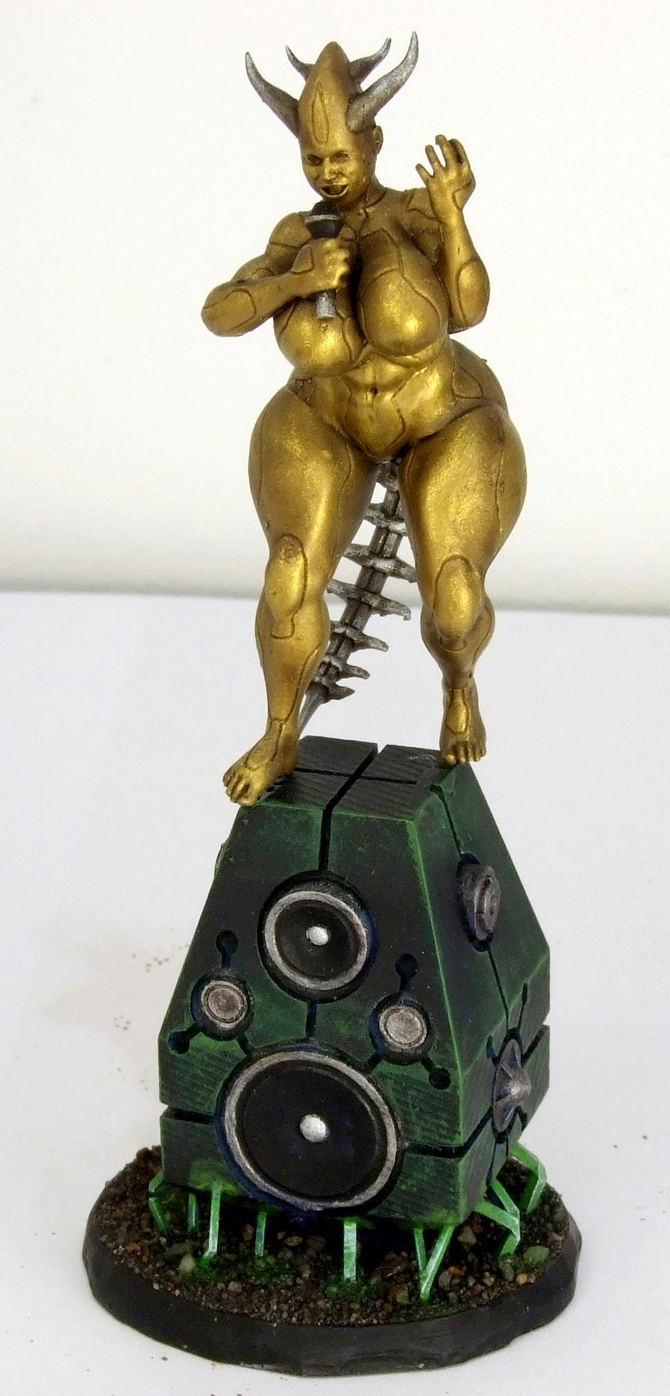 3dprint, C'tan, Deciever, Female, Humor, Necrons, Warhammer 40,000, Warhammer Fantasy