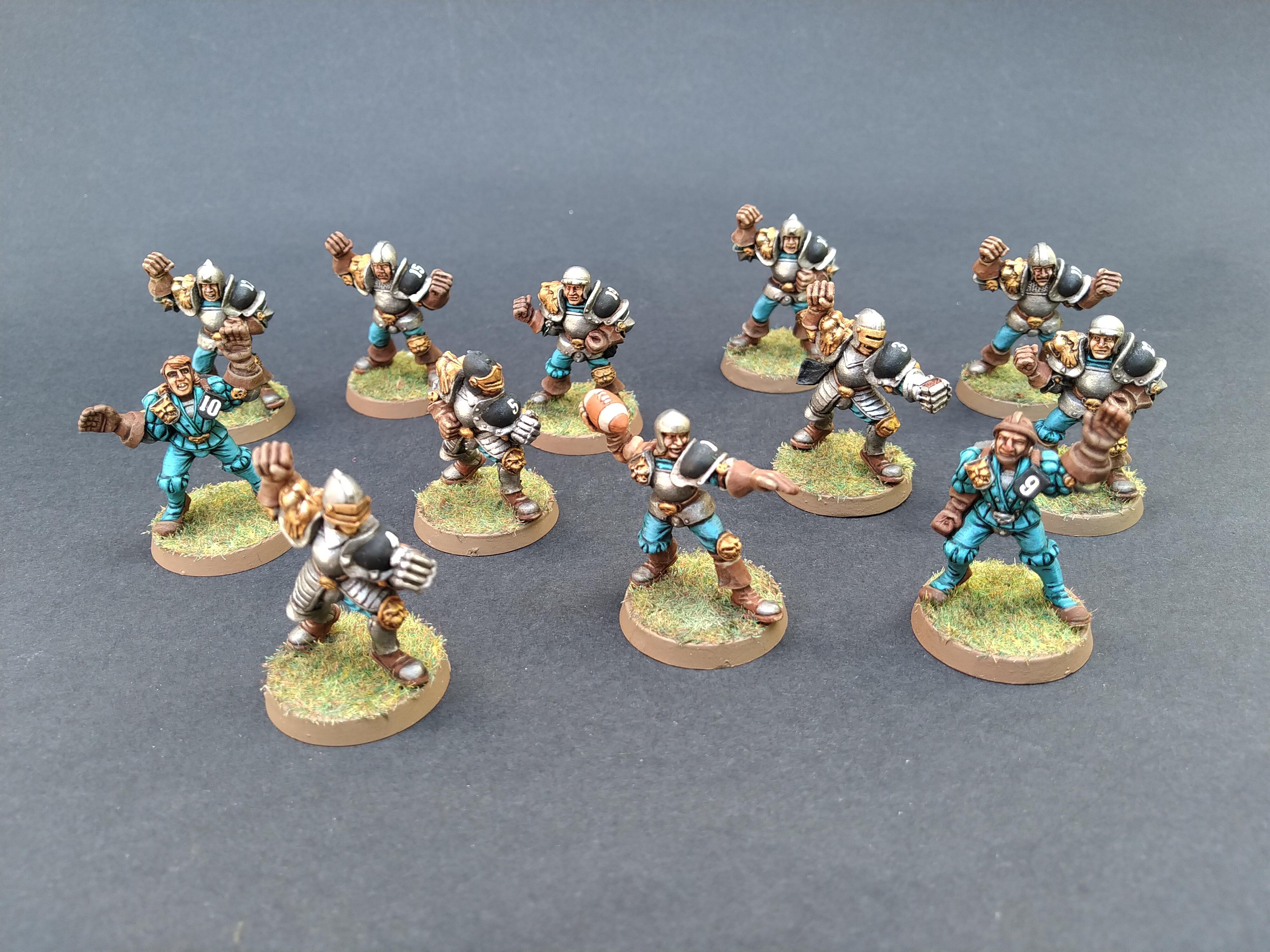 Blood Bowl, Human, Metal, Old