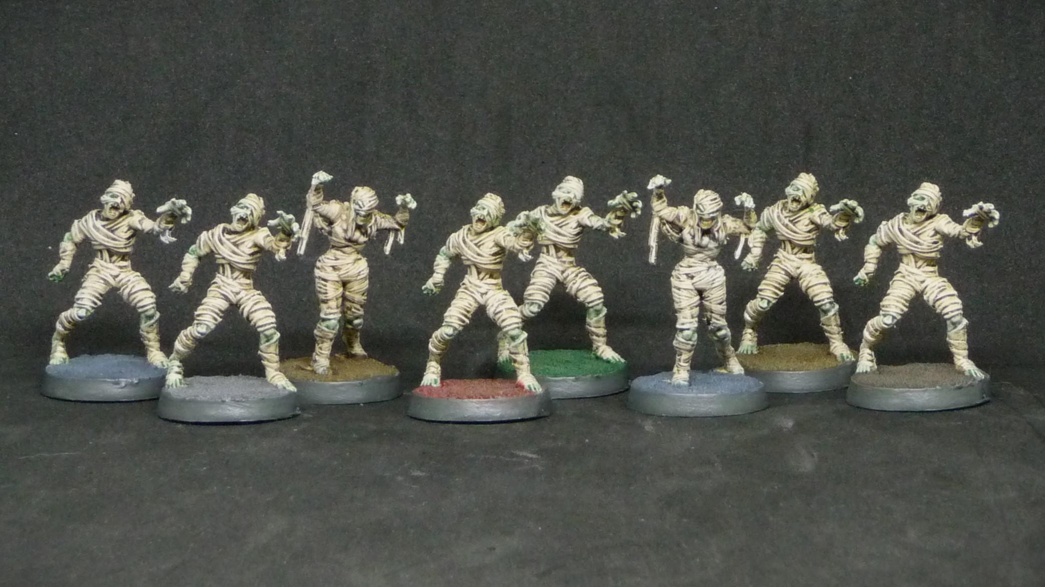 Heroquest, Monsters, Mummies, Skeletons, Undead, Zombie
