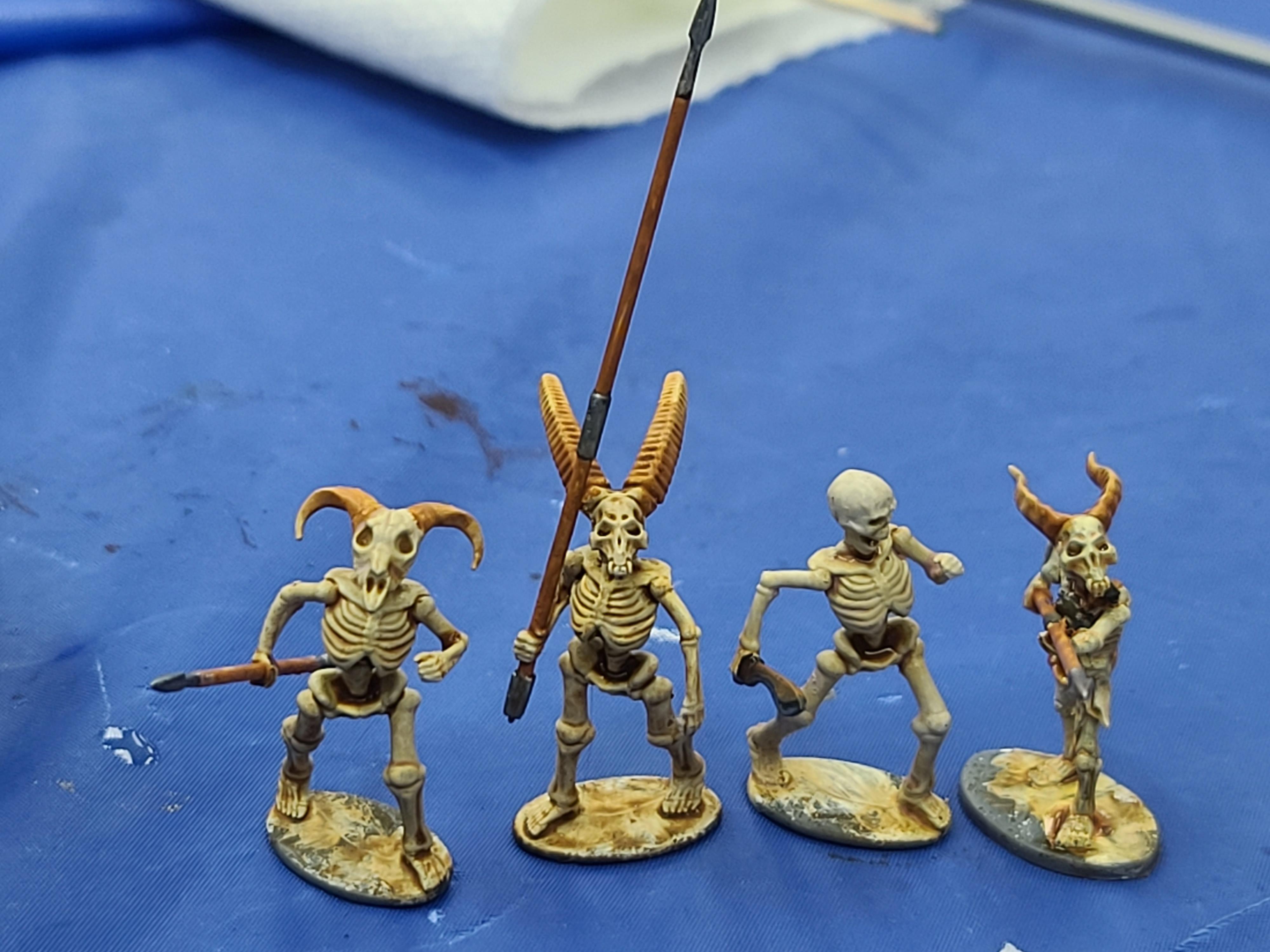 Oathmark, Skeletons, Spears, Wargames Atlantic, Warhammer Fantasy