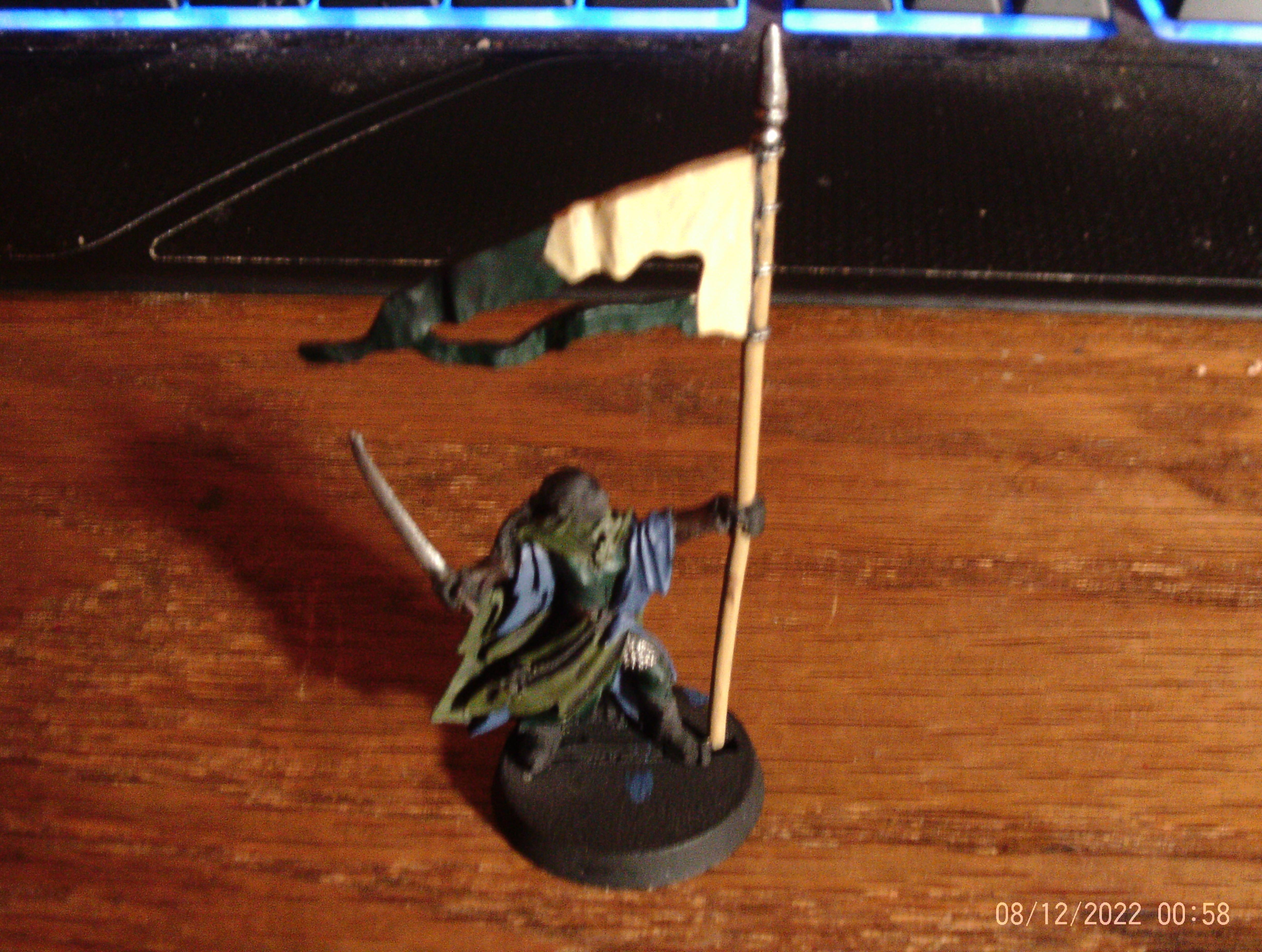 Wood Elf Banner Bearer WIP 1