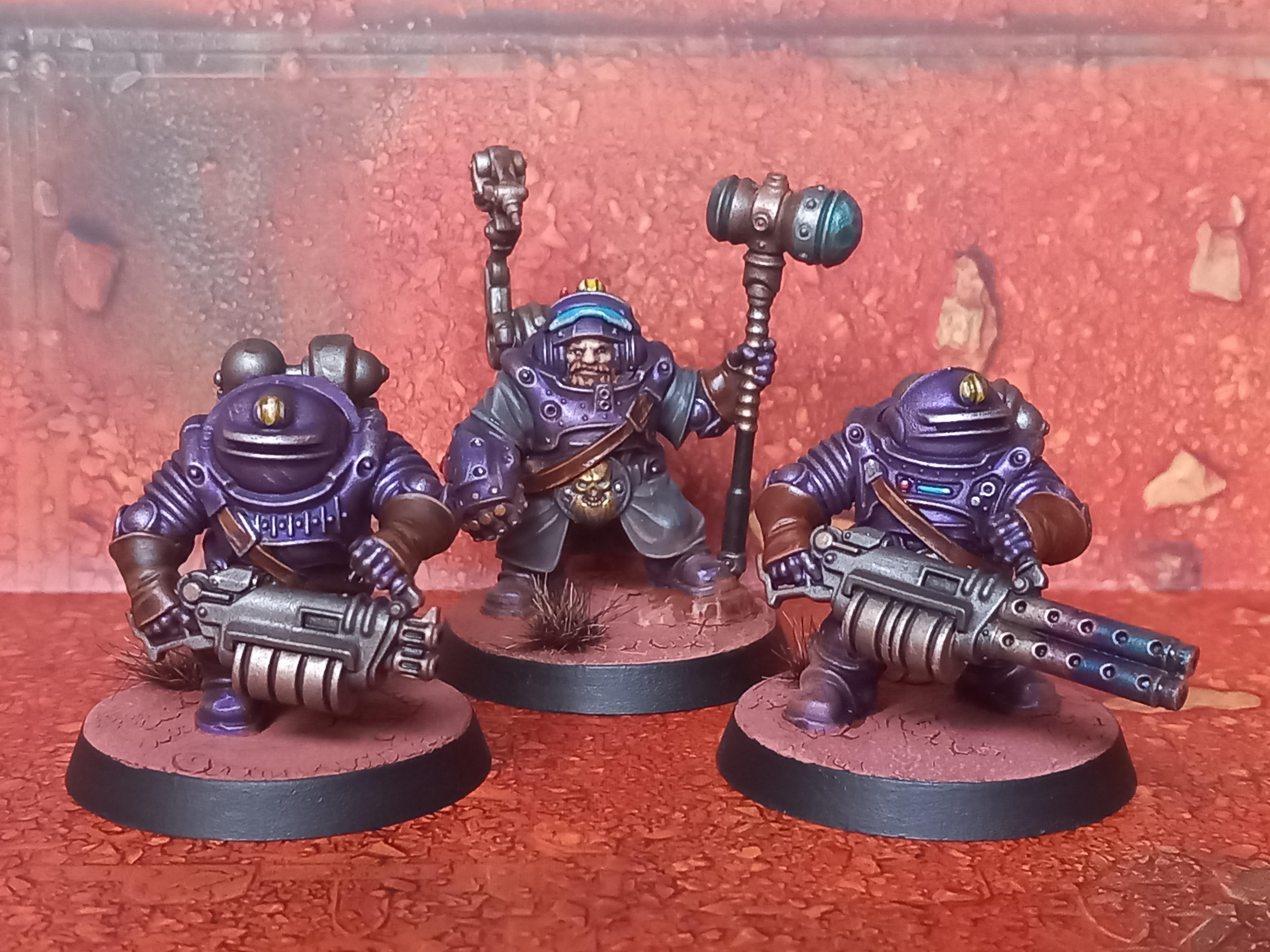 Miners, Necromunda, Space Dwarf, Squats, Votann