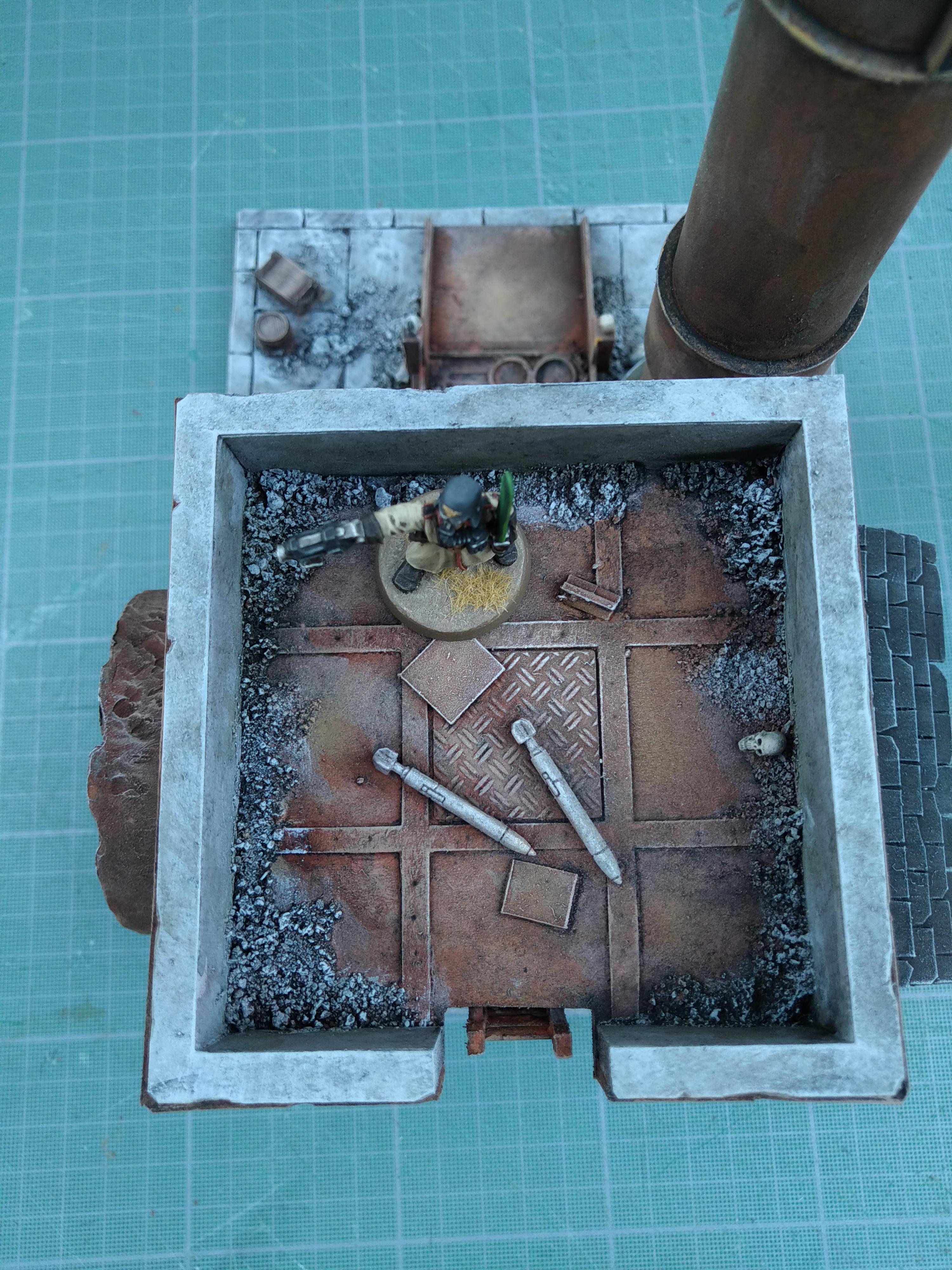 City, Concrete, Rust, Terrain, Warhammer 40,000, Warhammer Fantasy