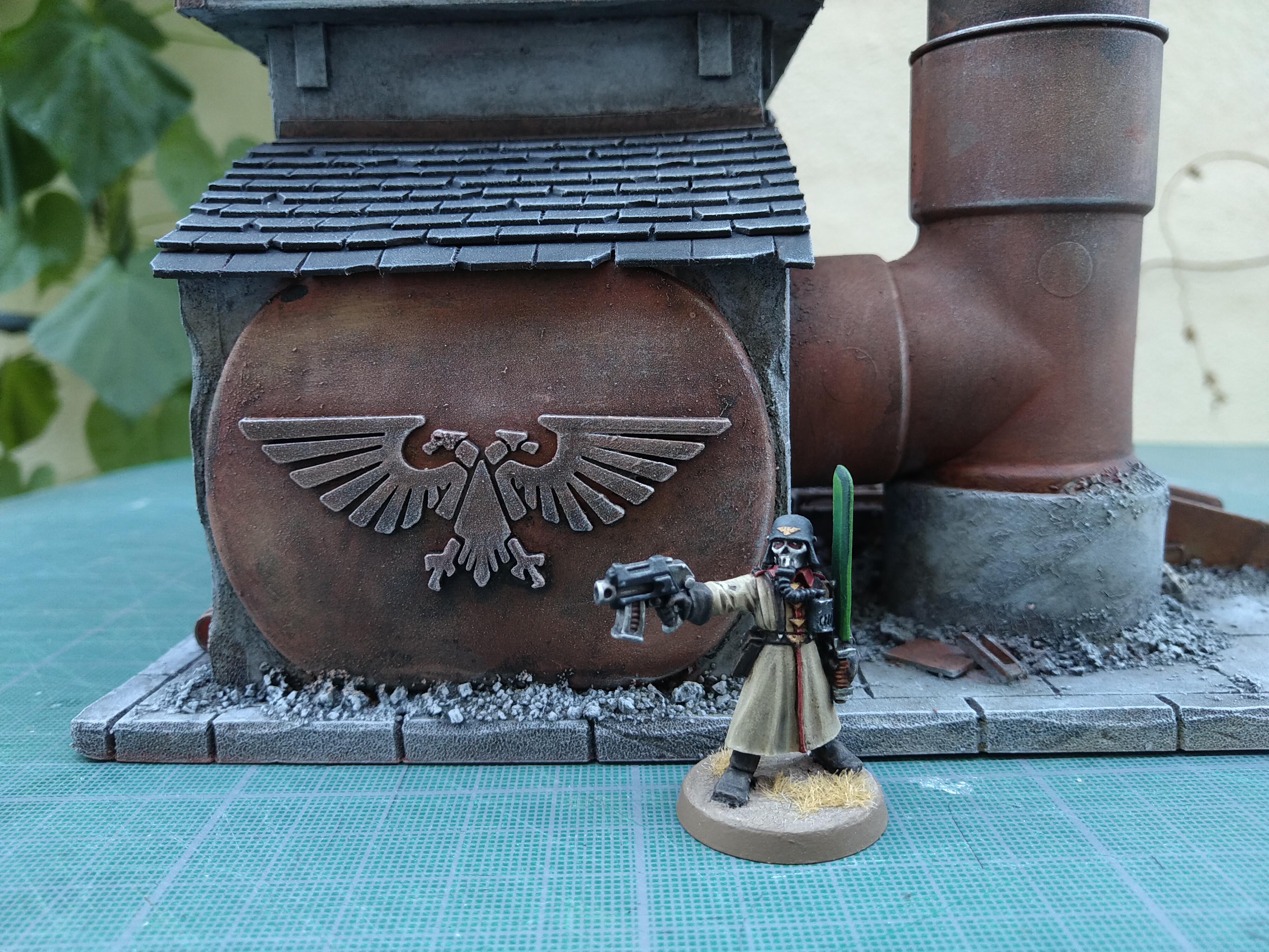 City, Concrete, Rust, Terrain, Warhammer 40,000, Warhammer Fantasy