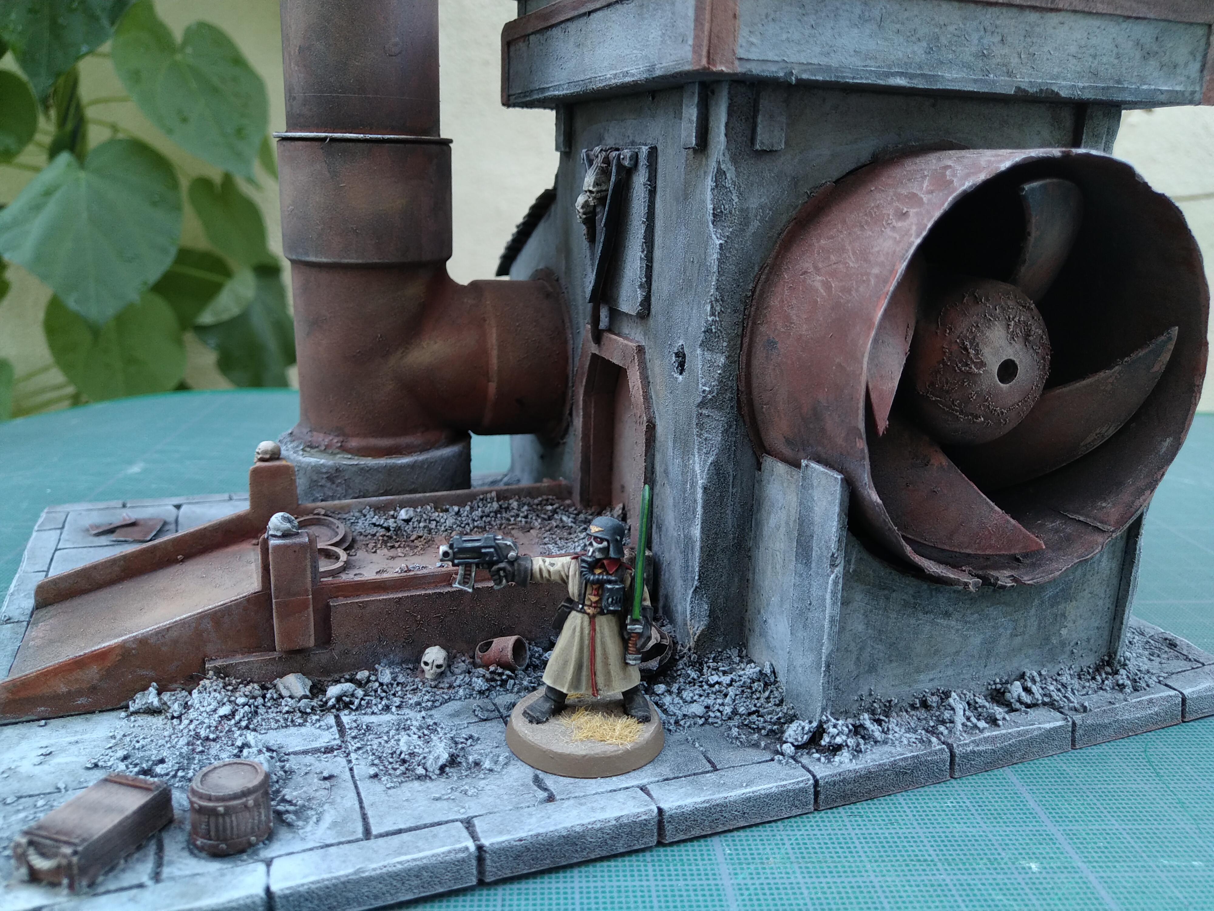 City, Concrete, Rust, Terrain, Warhammer 40,000, Warhammer Fantasy