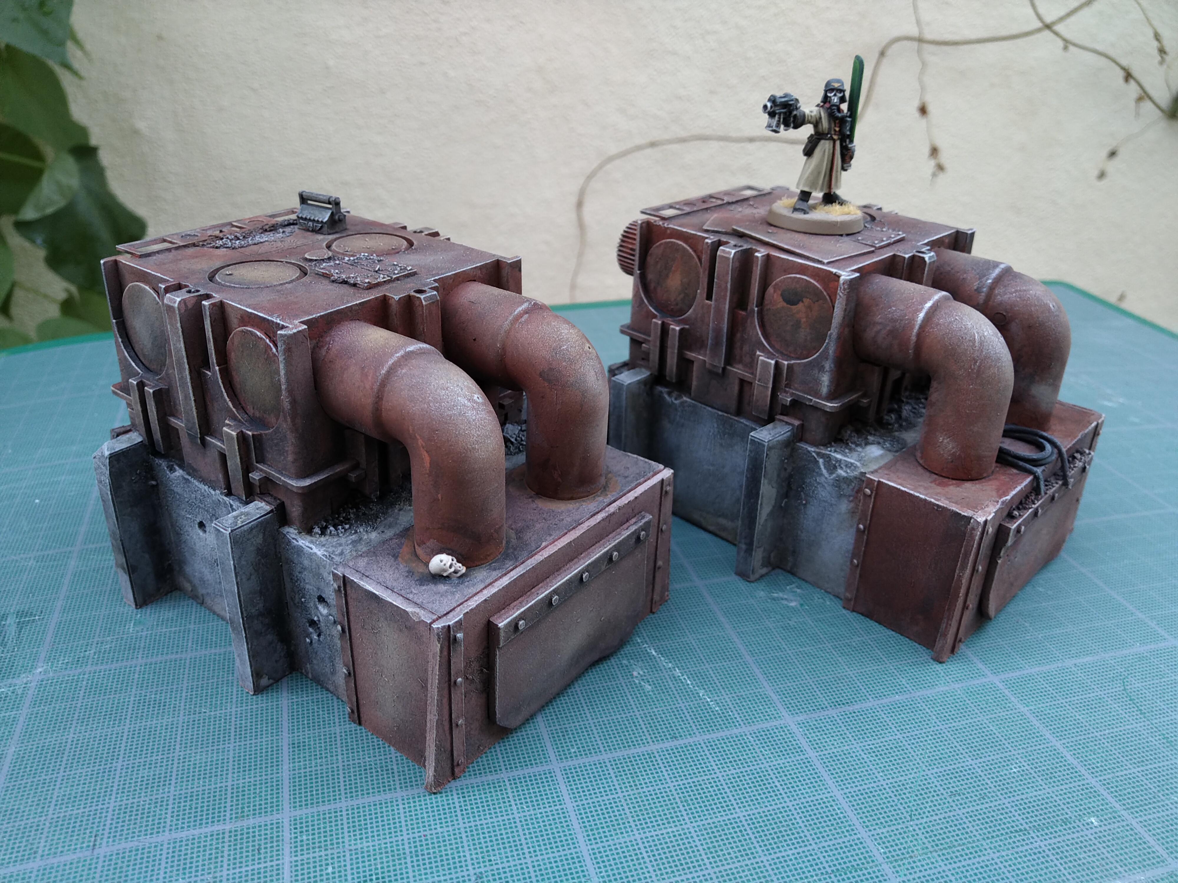 City, Concrete, Rust, Terrain, Warhammer 40,000, Warhammer Fantasy